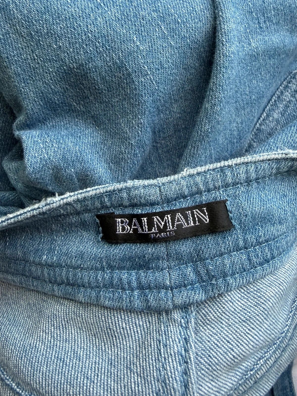 Balmain Balmain Moyen Jeans Distressed Retro High Rise size 40 Size 28" / US 6 / IT 42 - 13 Thumbnail
