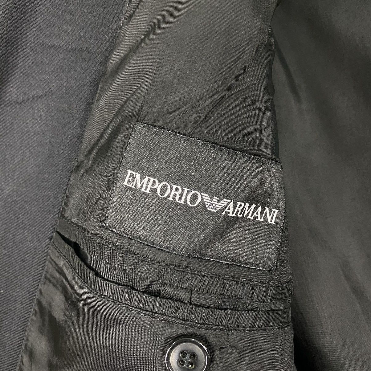 Emporio Armani Emporio Armani Button Coat Balzer Size US M / EU 48-50 / 2 - 12 Thumbnail