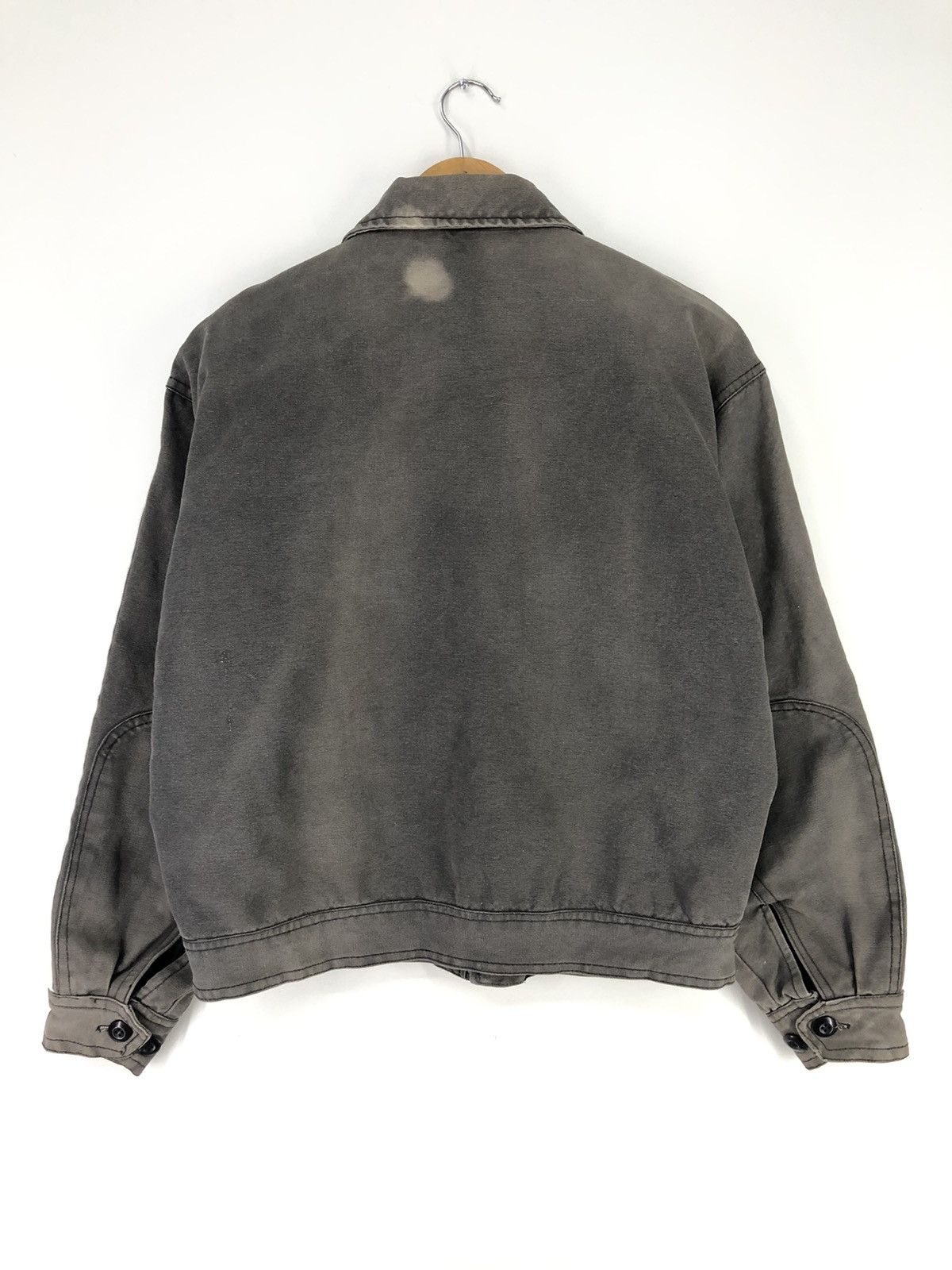 Japanese Brand Vintage Japanese Brand Tailor Hot Duck Canvas Faded Jacket Size US L / EU 52-54 / 3 - 2 Thumbnail