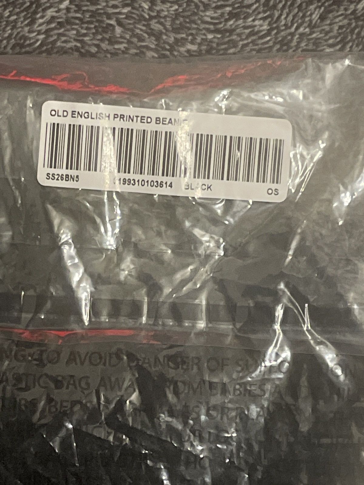 Supreme Supreme Old English Beanie Size ONE SIZE - 2 Thumbnail