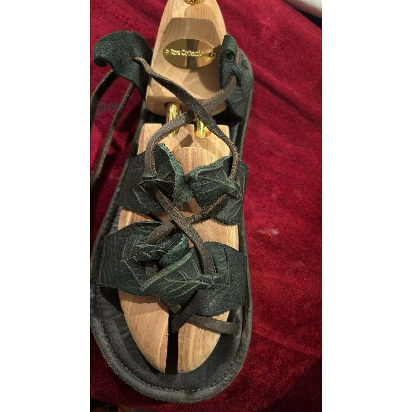 Other TreadLightGear Leather Leaf Gladiator Sandals Unisex Renaiss Size US 9.5 / IT 39.5 - 5 Thumbnail
