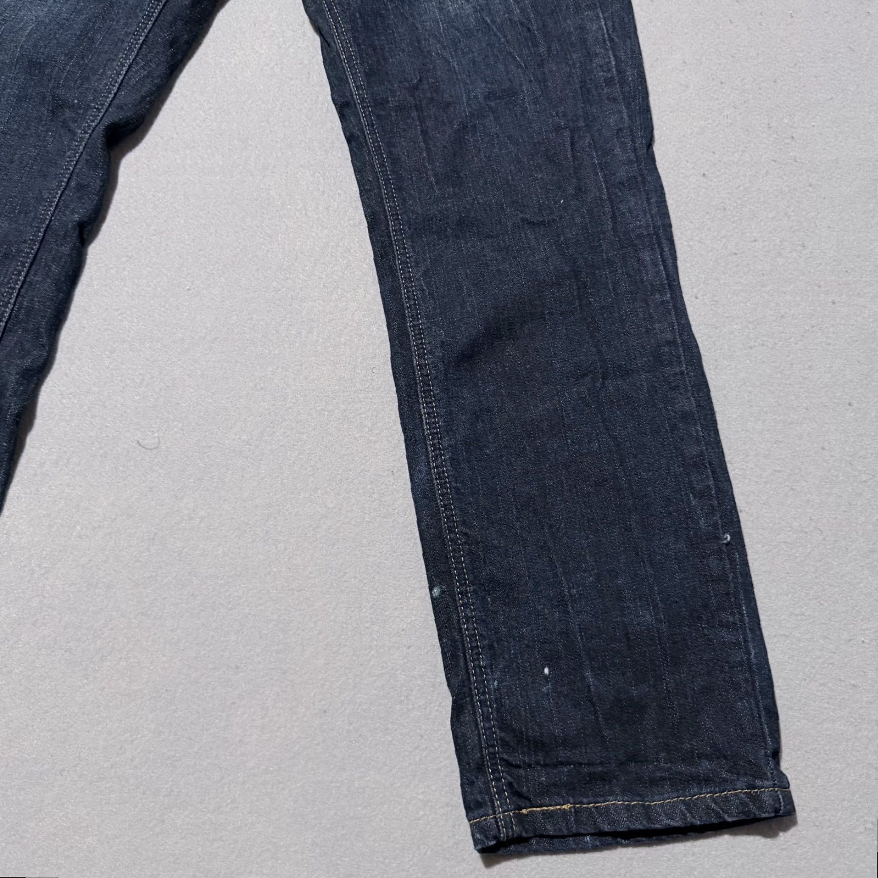 Levi's Levi's 541 Jeans Men Blue Denim Low Rise Distressed - 31x30 - Athletic Taper Style Jeans Size US 31 - 6 Thumbnail
