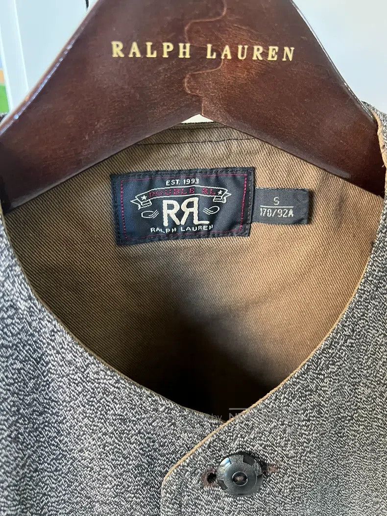 RRL Ralph Lauren RRL Ralph Lauren Four bags of light gray pepper salt vest Size US S / EU 44-46 / 1 - 3 Thumbnail