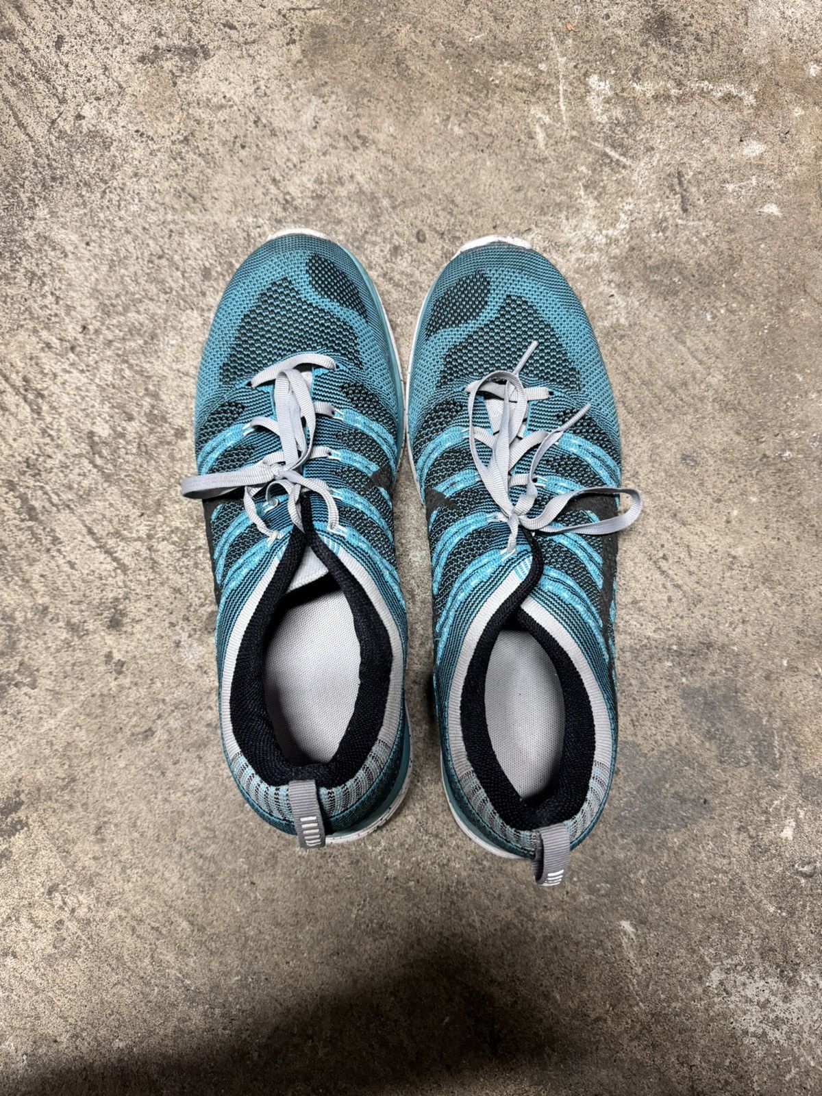 Nike Nike Flyknit One+ Sport Turquoise Size US 11.5 / EU 44-45 - 2 Thumbnail