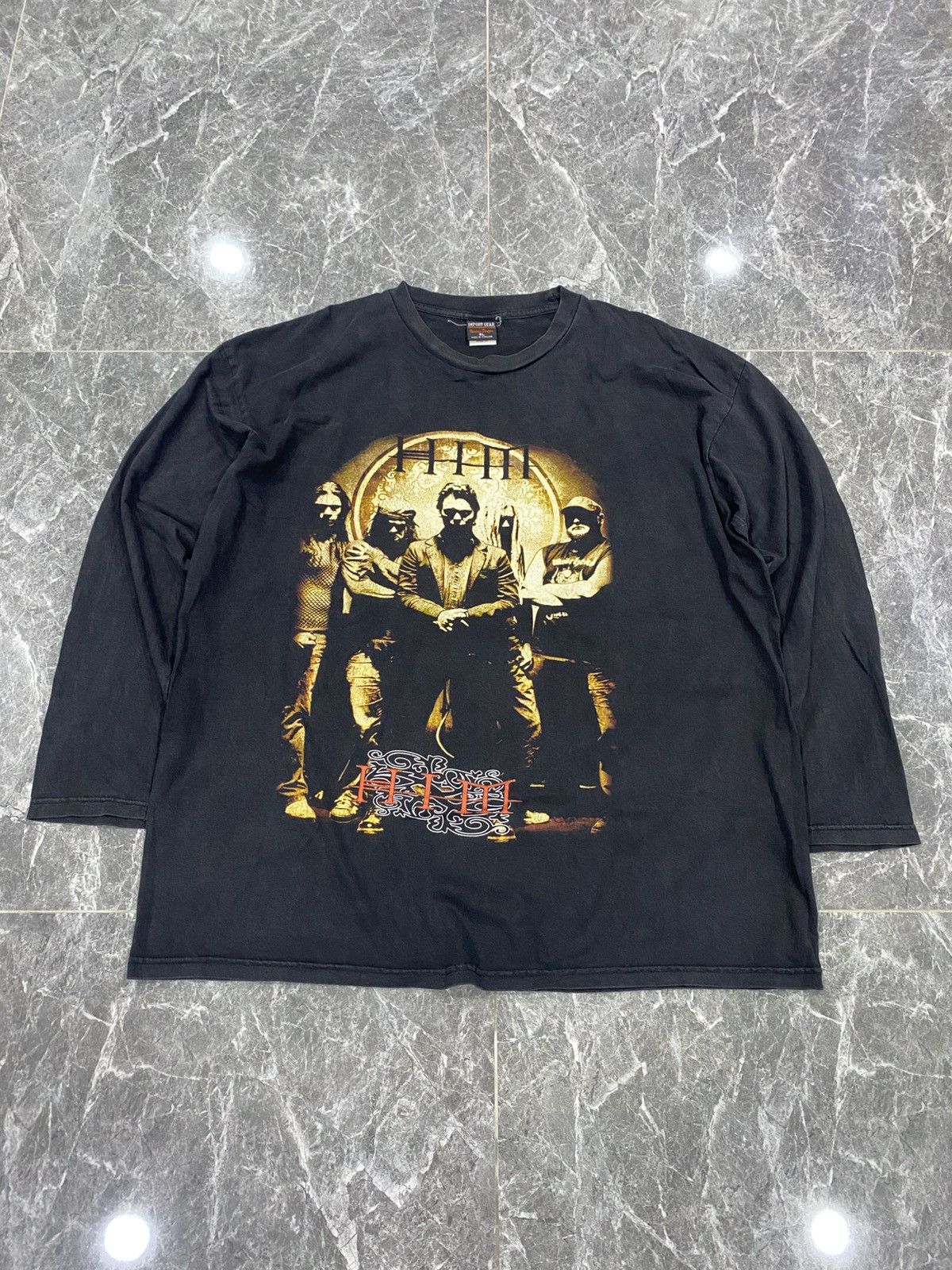 Vintage HIM Gothic Rock Band Tshirt