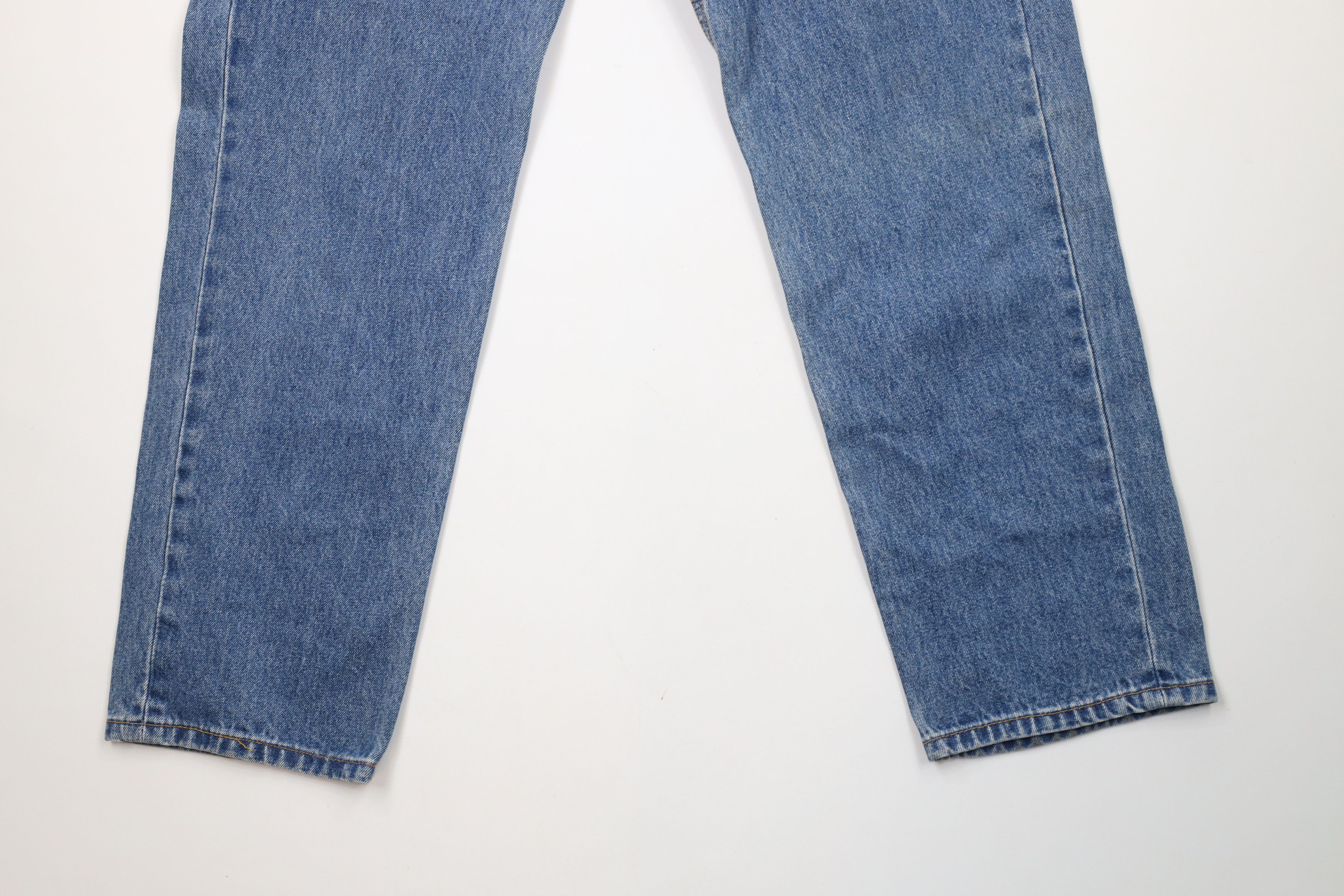 Levi's × Vintage Vintage Y2K Levis 550 Relaxed Fit Denim Jeans Blue Cotton Size US 34 / EU 50 - 4 Thumbnail