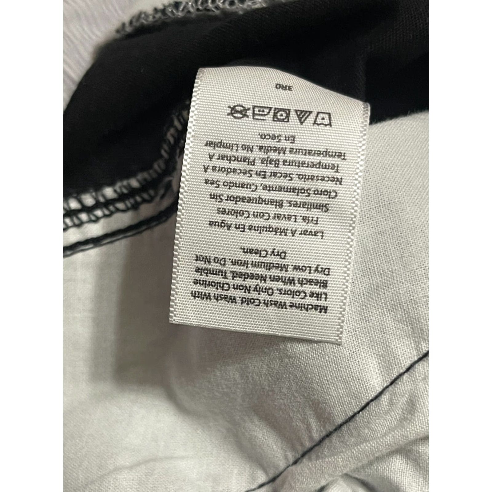 George George Shorts Men's 38 Black Flat Front Casual Pockets Regular Inseam 9in Chino Pants Mens Size US 38 / EU 54 - 7 Thumbnail