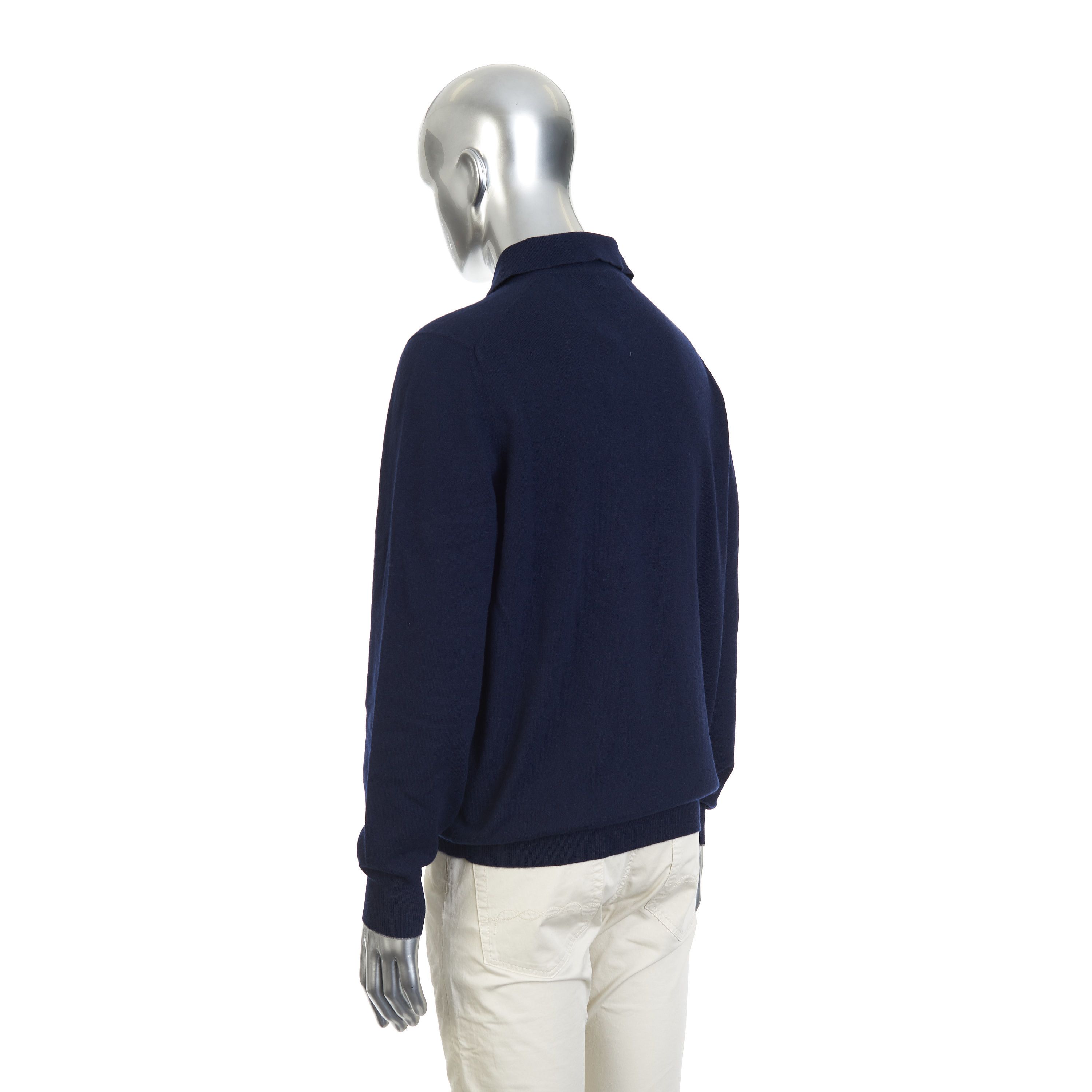 Brunello Cucinelli Knit Polo Shirt In Cashmere Size US L / EU 52-54 / 3 - 5 Thumbnail