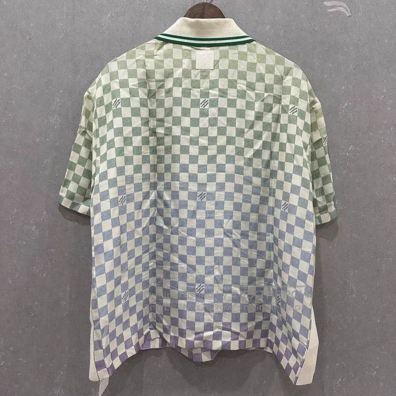 Louis Vuitton Louis Vuitton Checker Polo Shirt Size US XL / EU 56 / 4 - 2 Thumbnail
