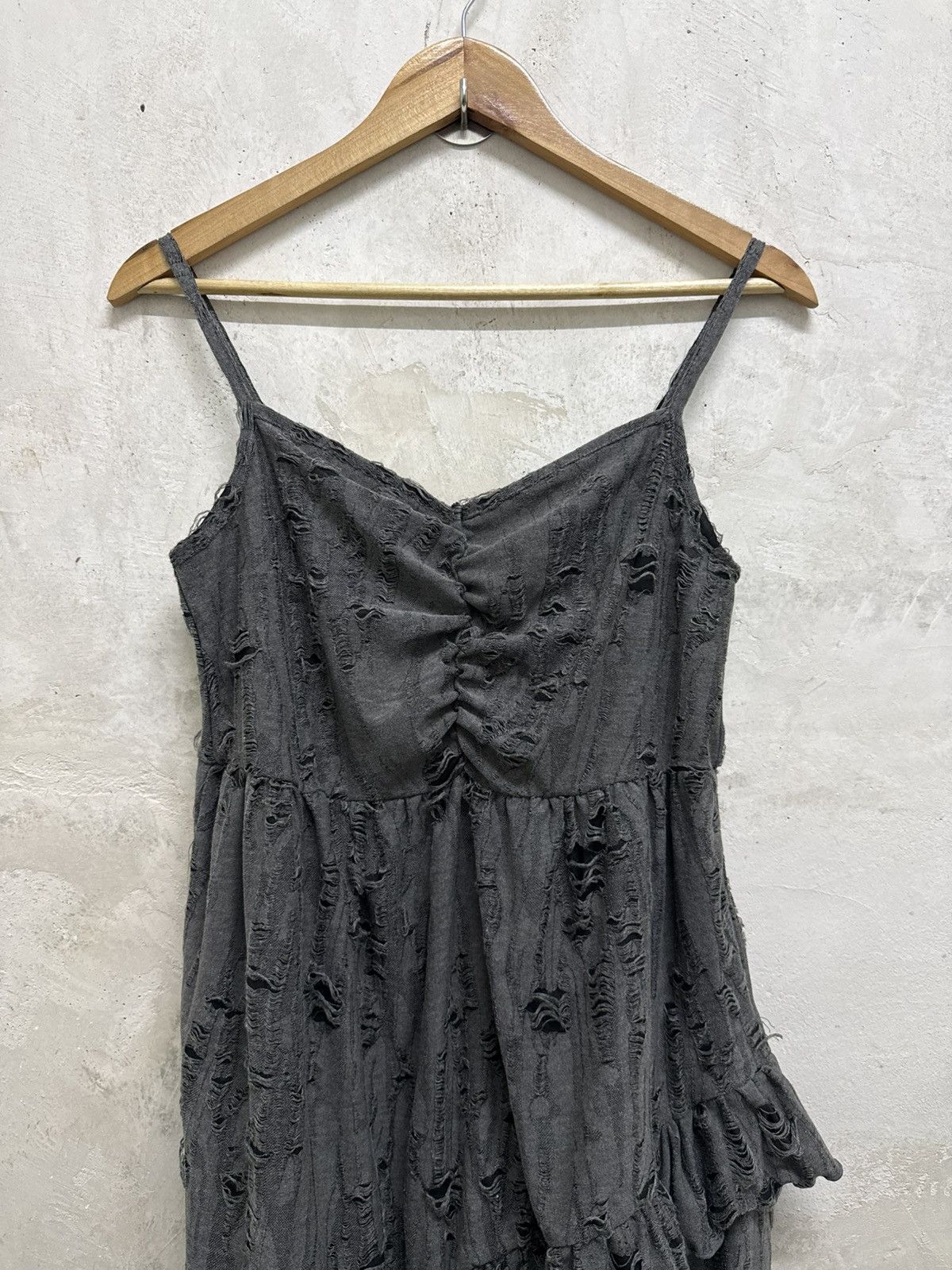 Seditionaries Distressed Grunge Tank Top Blouse Size M / US 6-8 / IT 42-44 - 2 Thumbnail