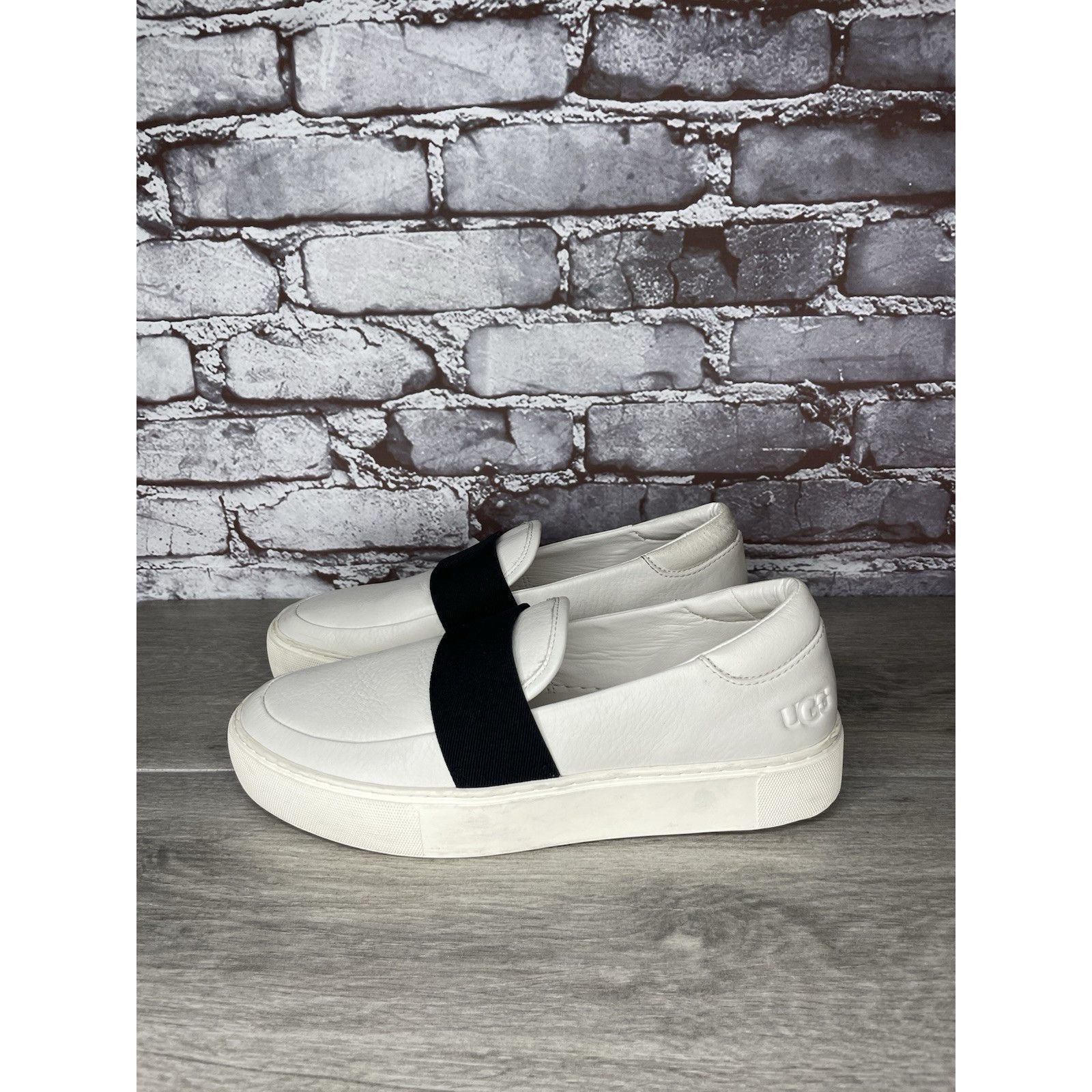 Ugg UGG Chayze White Leather Slip On Sneakers Casual Platform Sh Size US 9 / IT 39 - 17 Thumbnail