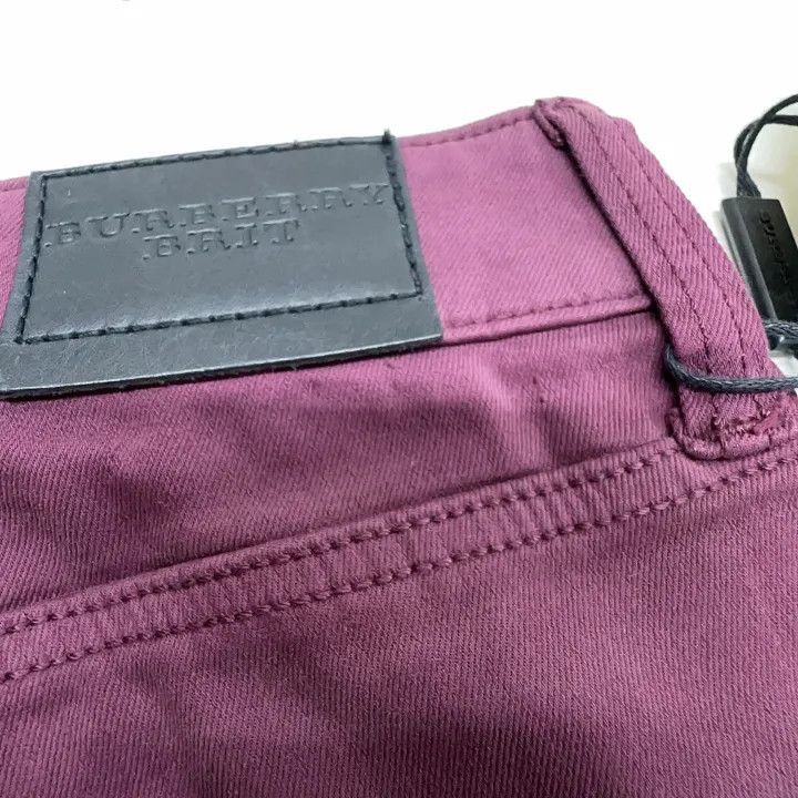 Burberry Burberry Burberry Dark Purple Casual Pants for Men-2507 Size US 27 - 8 Thumbnail