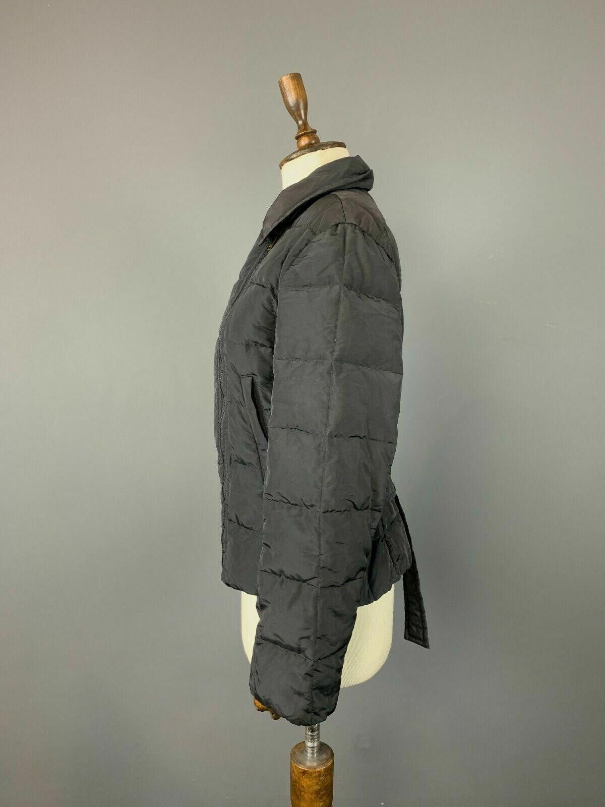 Designer Ladies Weekend Max Mara Black Full Zip Quilted Nylon Jacket Size M / US 6-8 / IT 42-44 - 5 Thumbnail