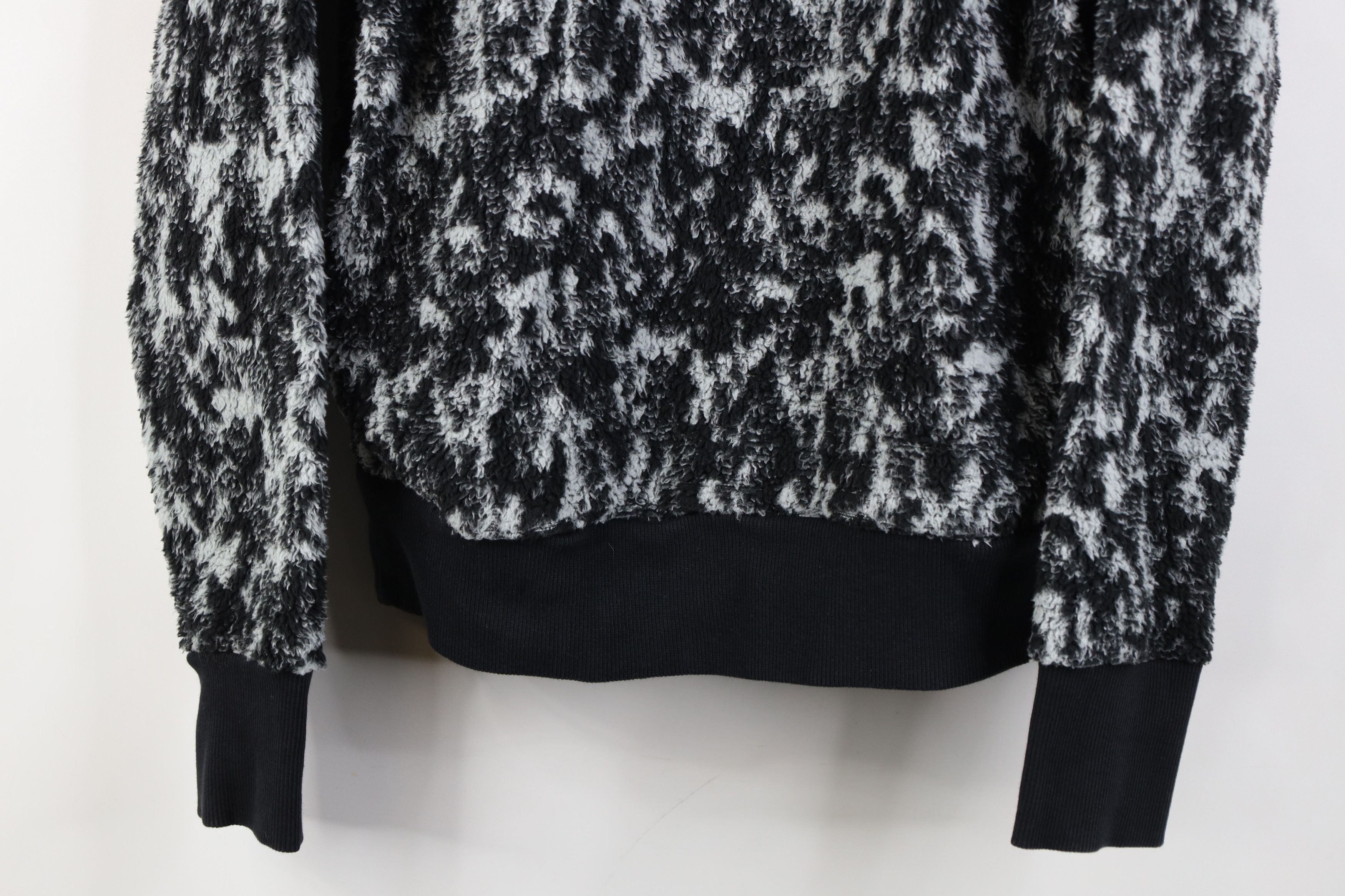 Athleta Athleta Sherpa Deep Pile Fleece Jacquard Hoodie Sweatshirt Size XS / US 0-2 / IT 36-38 - 3 Thumbnail