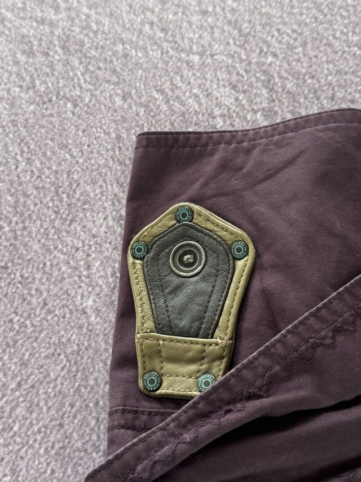 Diesel Vintage Diesel 00s Japanese Vibe Archival Y2K Skirt Size 27" / US 4 / IT 40 - 6 Thumbnail