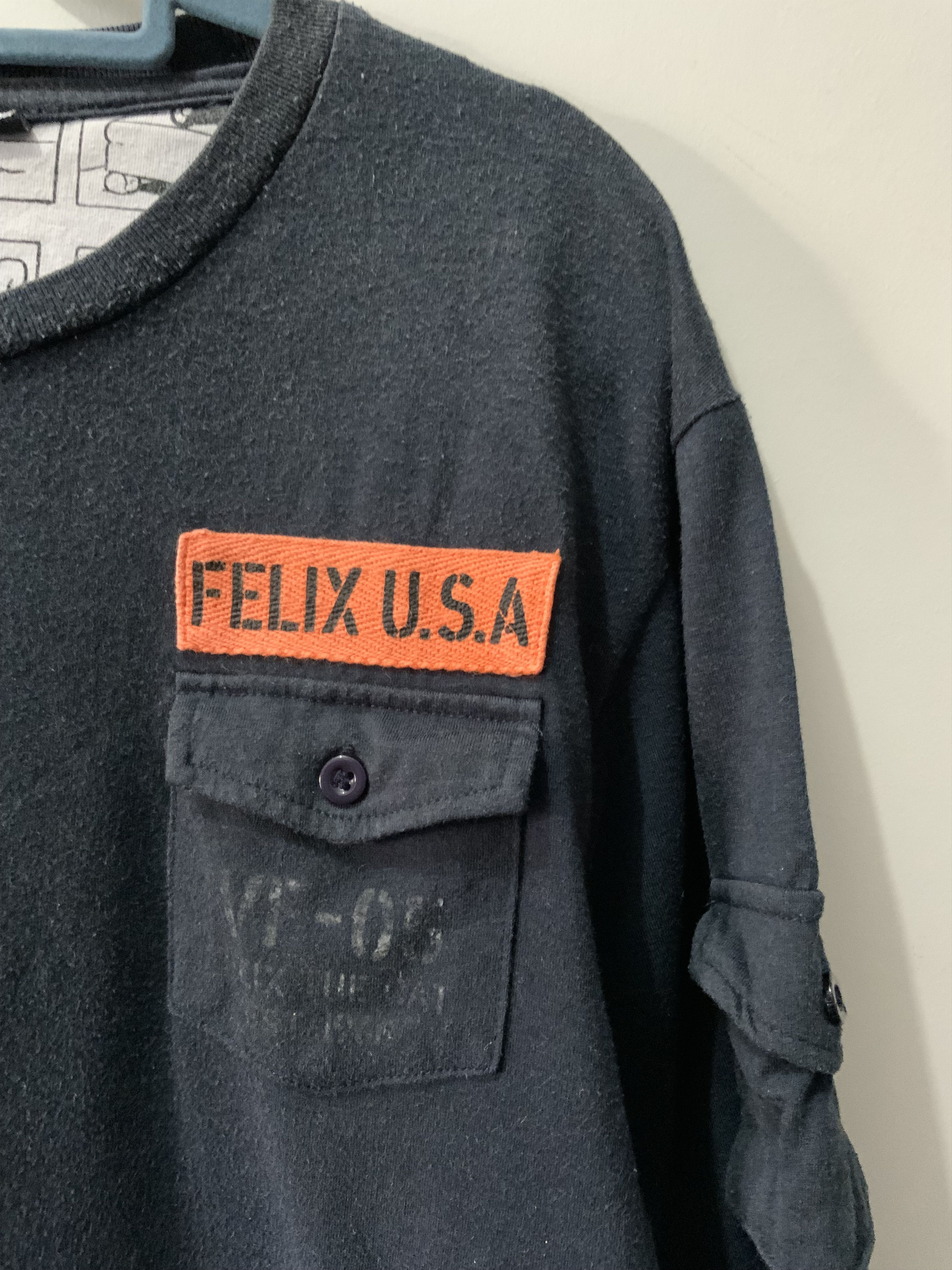 Cartoon Network Felix and The Cat USA Single Pocket Tee Size US L / EU 52-54 / 3 - 10 Thumbnail
