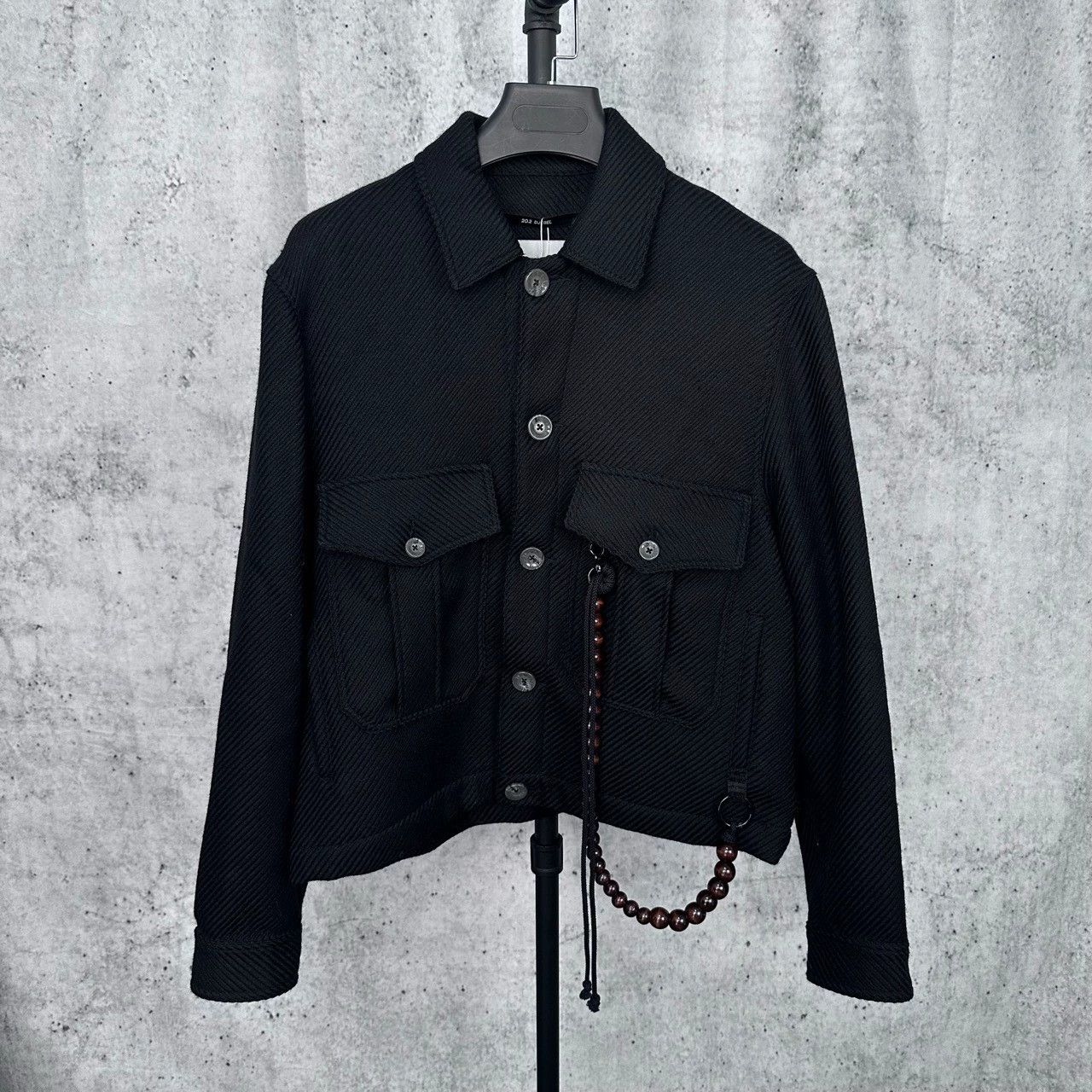 Anonymous Club song for the mute wool beaded jacket Size US M / EU 48-50 / 2 - 1 Thumbnail