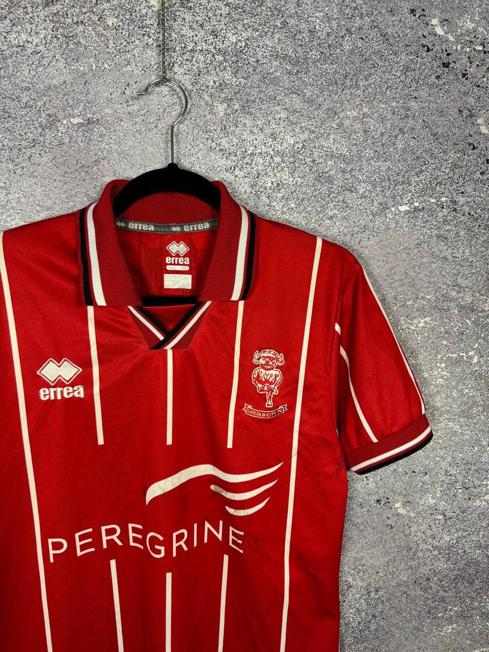 Errea × Vintage Vintage Lincoln City 2020/21 Errea Soccer Jersey Small Size US S / EU 44-46 / 1 - 2 Thumbnail