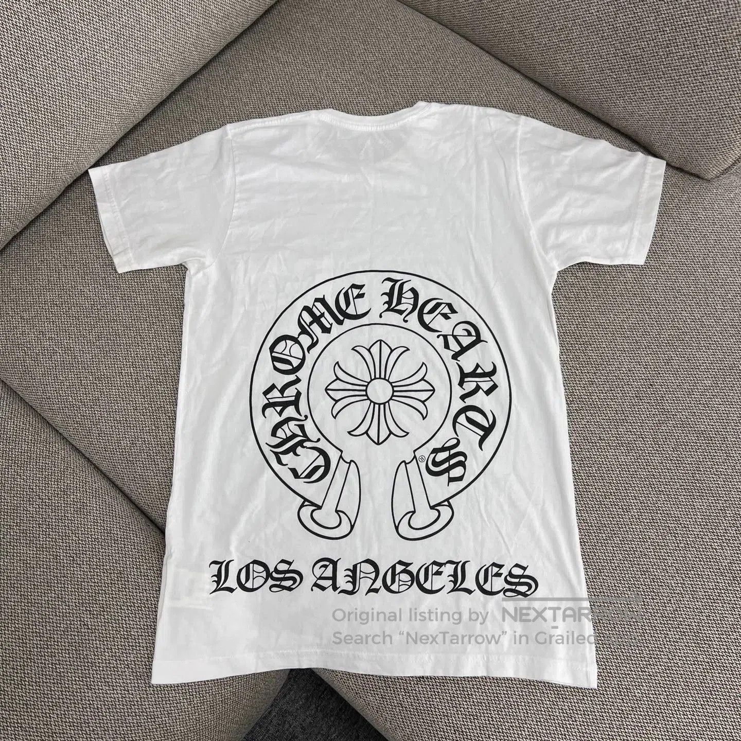 Chrome Hearts chrome hearts los angeles white graphic t-shirt. Size US S / EU 44-46 / 1 - 1 Thumbnail