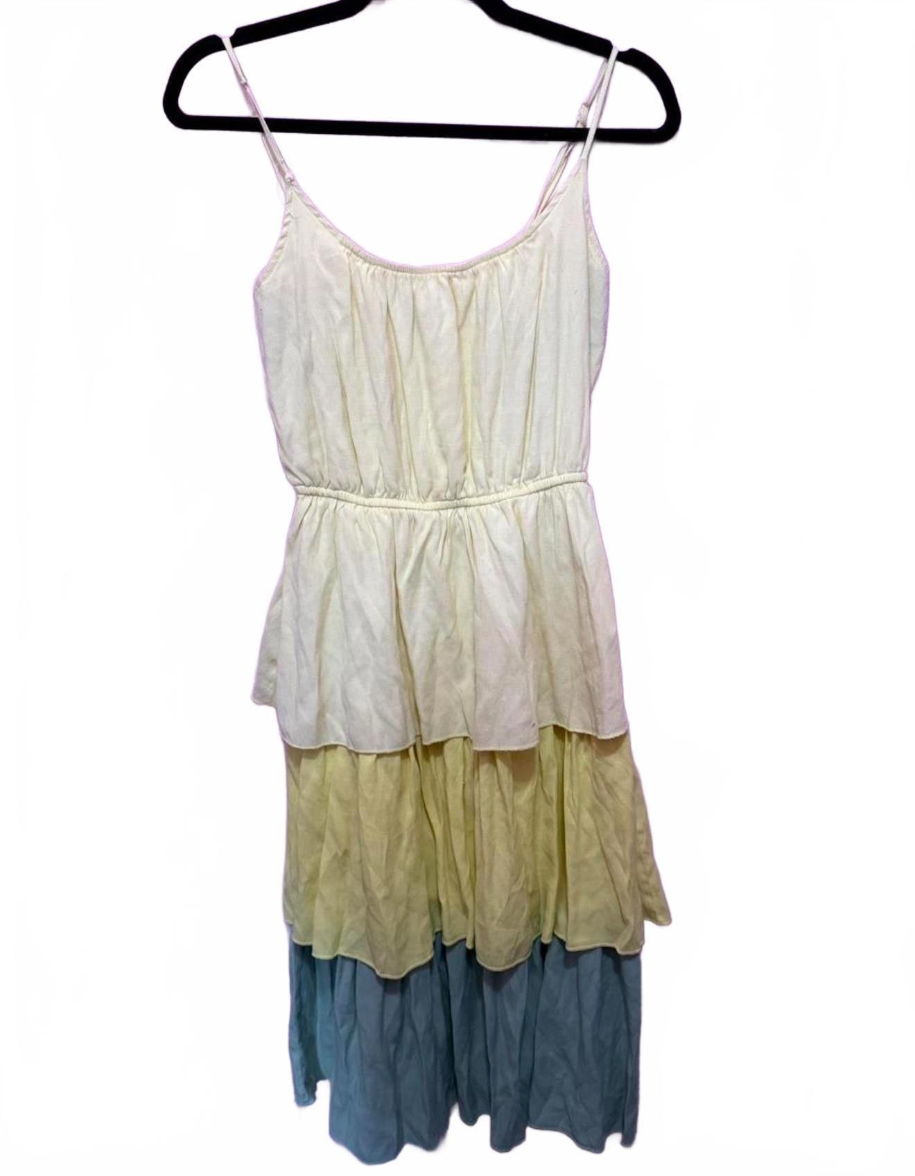 Designer Chic Tiered Spaghetti Strap Dress Size S / US 4 / IT 40 - 2 Thumbnail