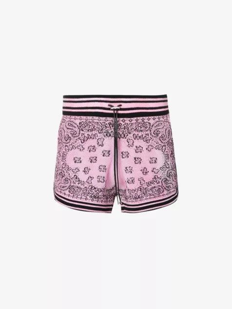 Amiri o1y0525 Short in Pink/Black Size US 34 / EU 50 - 1 Thumbnail