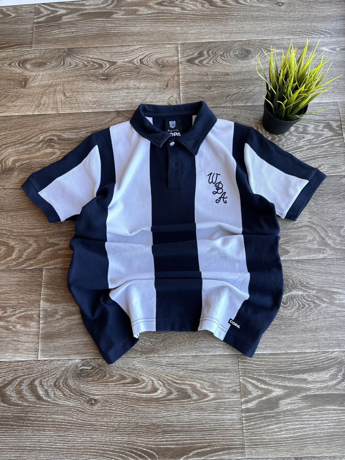 Vintage 🔥 West Bromwich Albion 1978 Retro Polo T Shirt Football Club Size US M / EU 48-50 / 2 - 1 Thumbnail