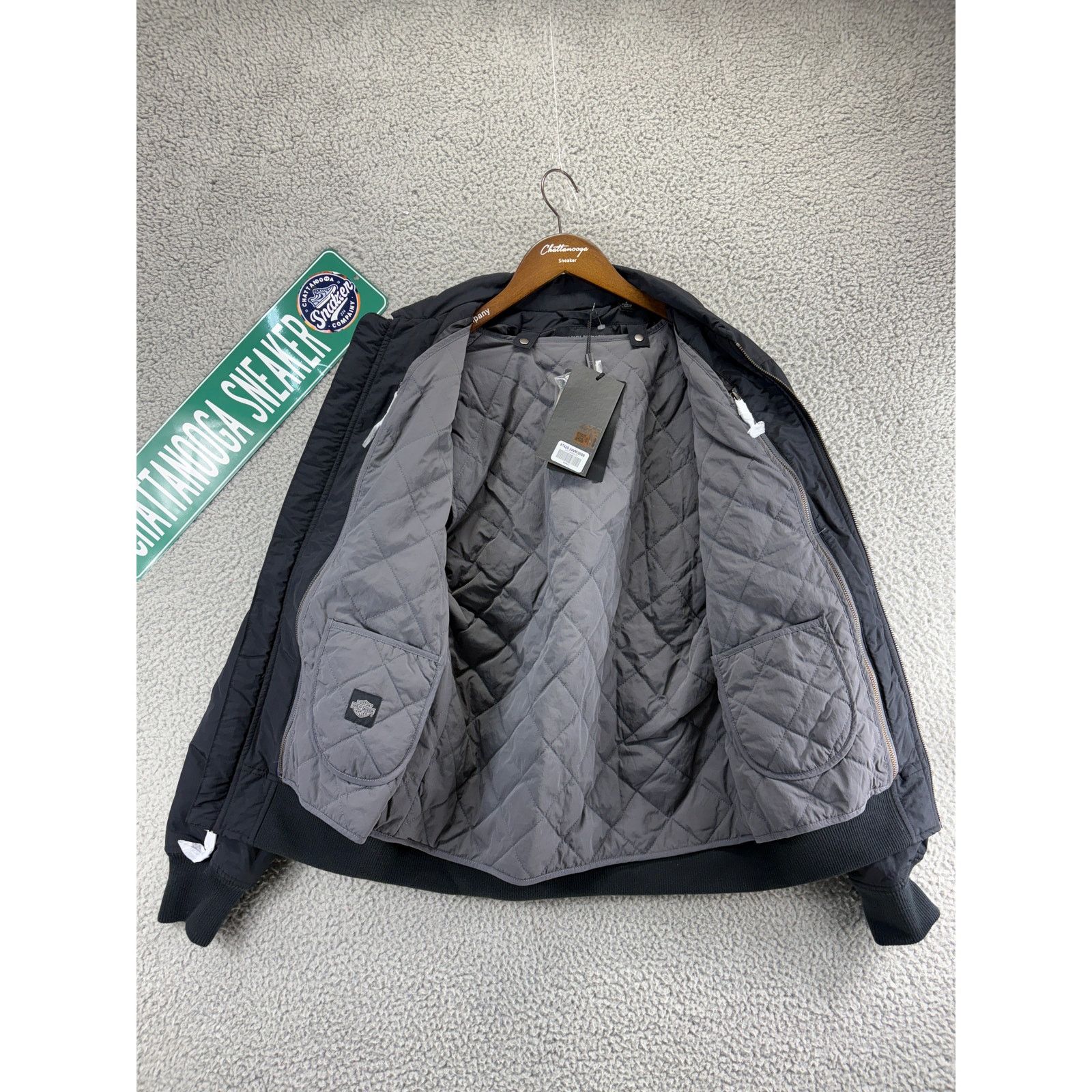 Harley Davidson Harley Davidson Garage Work Working Jacket Mens Small Black Size US S / EU 44-46 / 1 - 8 Thumbnail