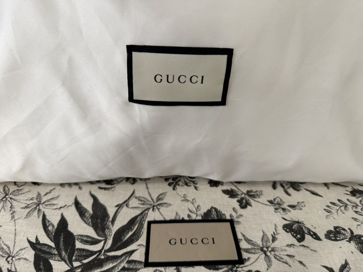 Gucci Ultra-rare limited-edition Gucci Diana Ostrich/ Bamboo tote Size ONE SIZE - 13 Thumbnail