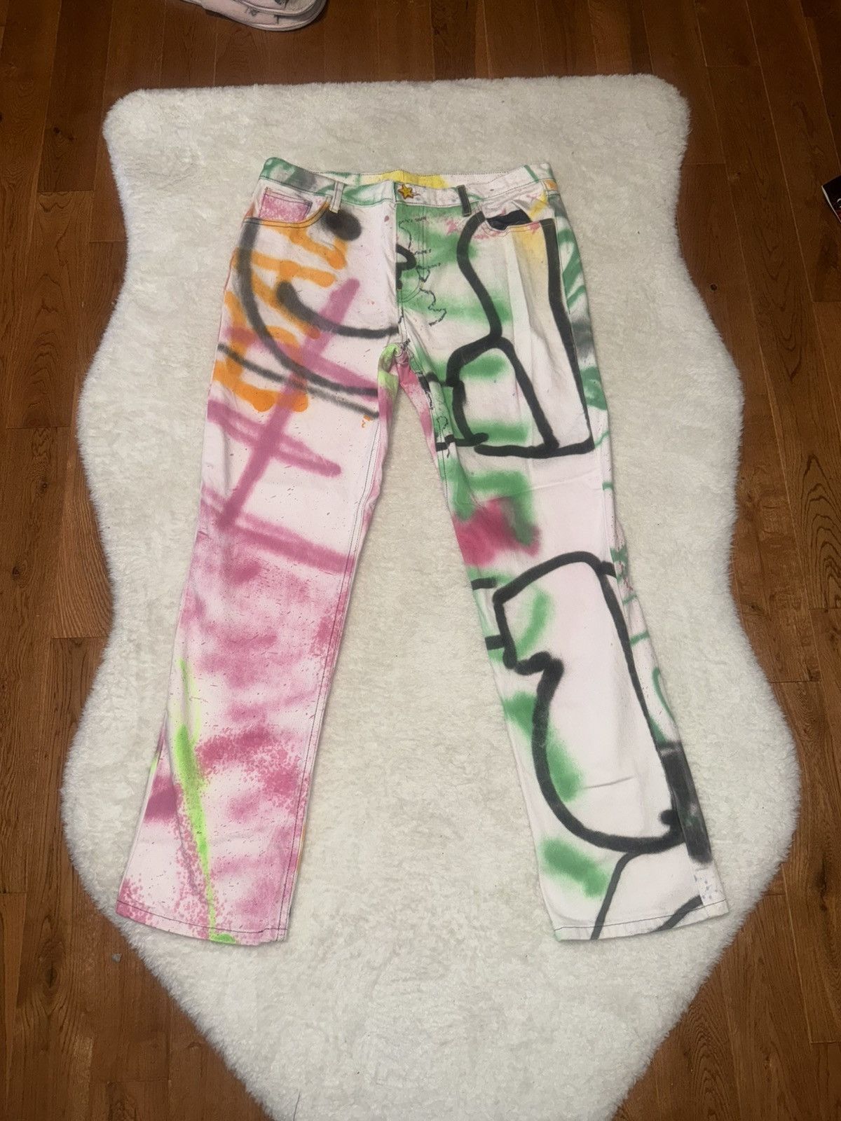 Asspizza asspizza therapy denim pants Size US 33 - 1 Thumbnail