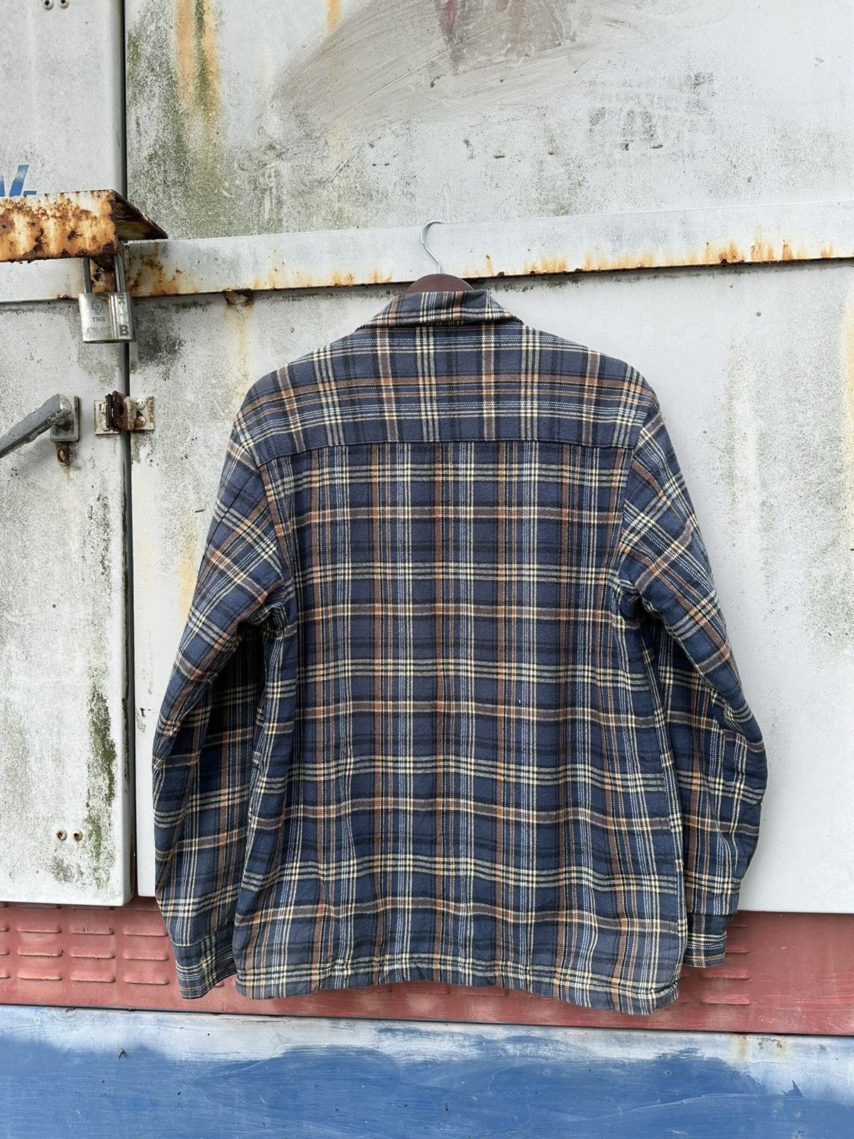 Vintage 👹Vintage Freaks Fleece Lined Flannel Jacket Size US M / EU 48-50 / 2 - 7 Thumbnail