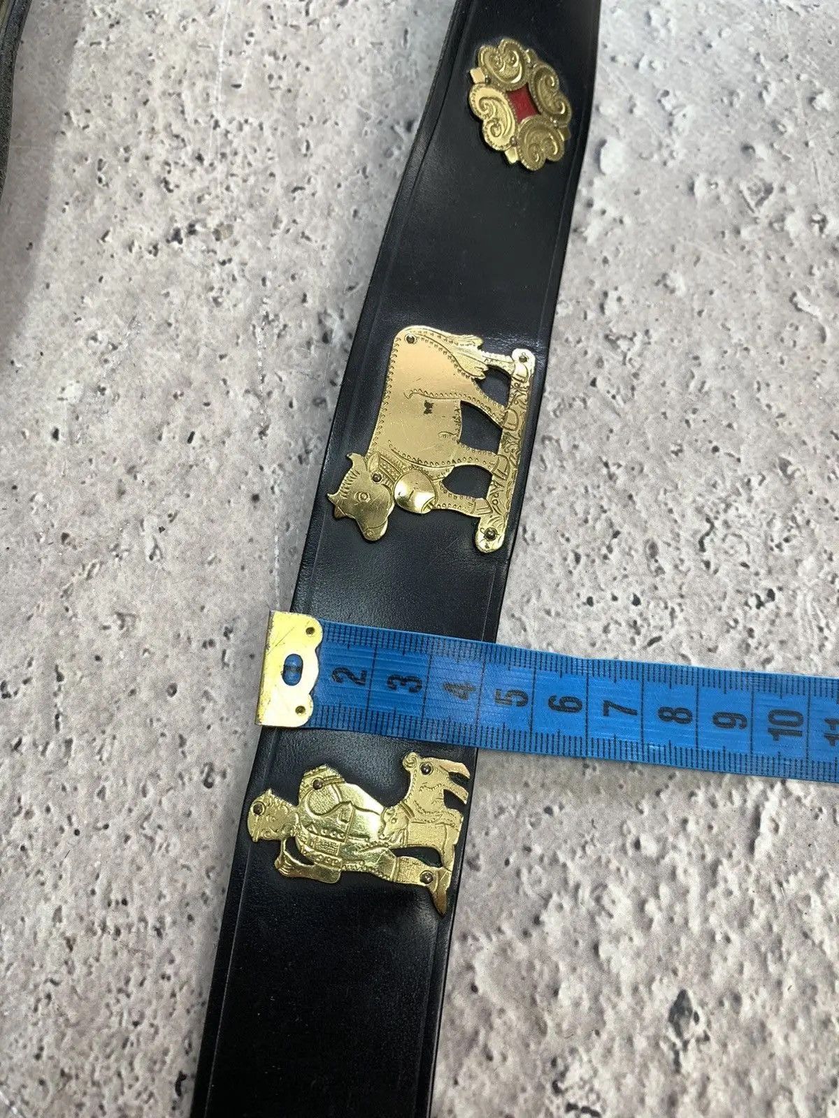 Hysteric Glamour × Japanese Brand Vintage Belts Y2K Rhinestones Punk leather belt Japanese Size ONE SIZE - 3 Thumbnail