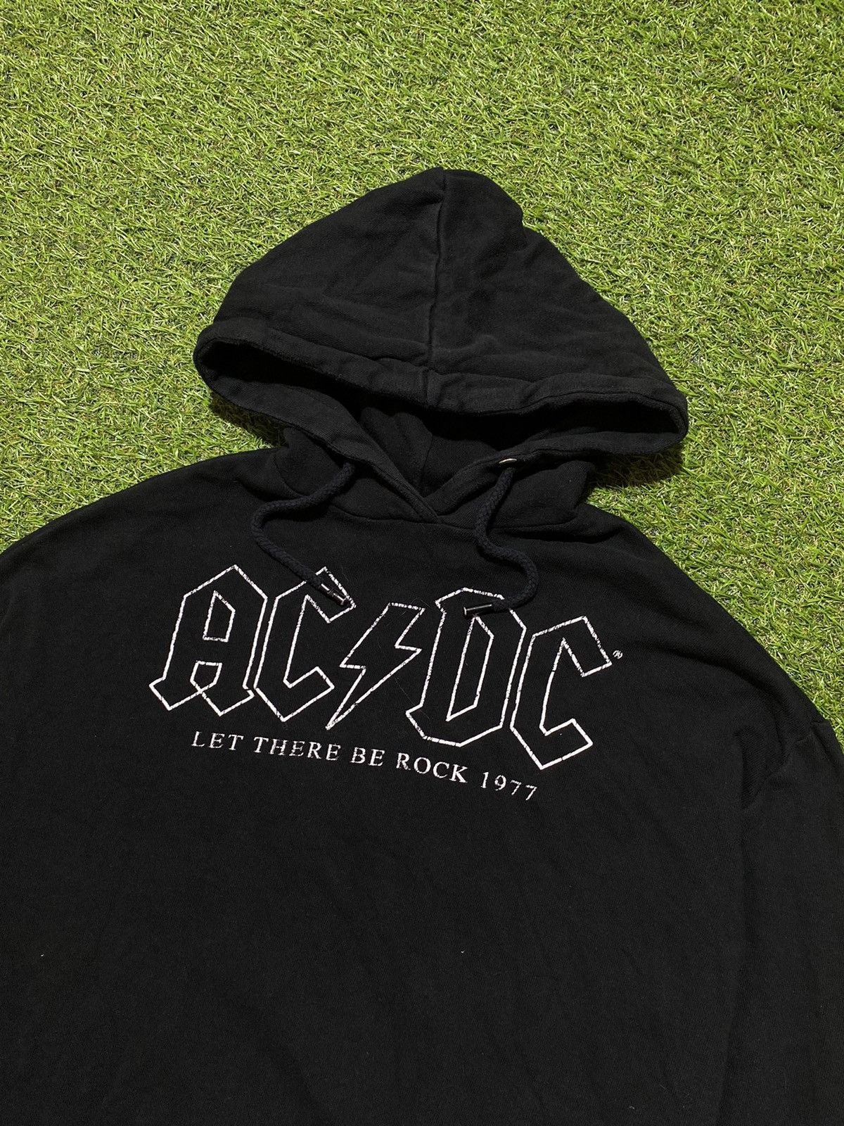 Band Tees × Vintage Vintage Y2K Ac/DC hoodie streetwear big logo size M Size M / US 6-8 / IT 42-44 - 2 Thumbnail