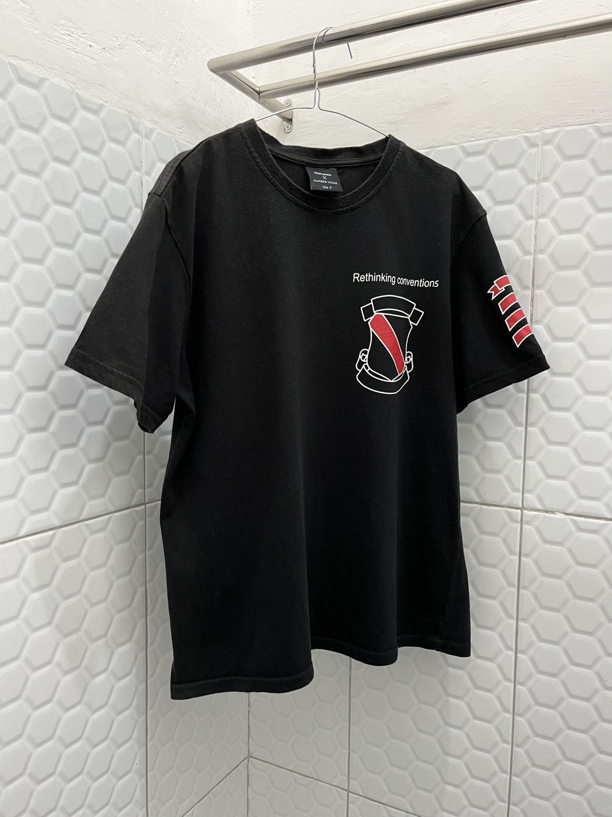 Number (N)ine Number (N)ine Rethinking Conventions Tee Size US M / EU 48-50 / 2 - 3 Thumbnail