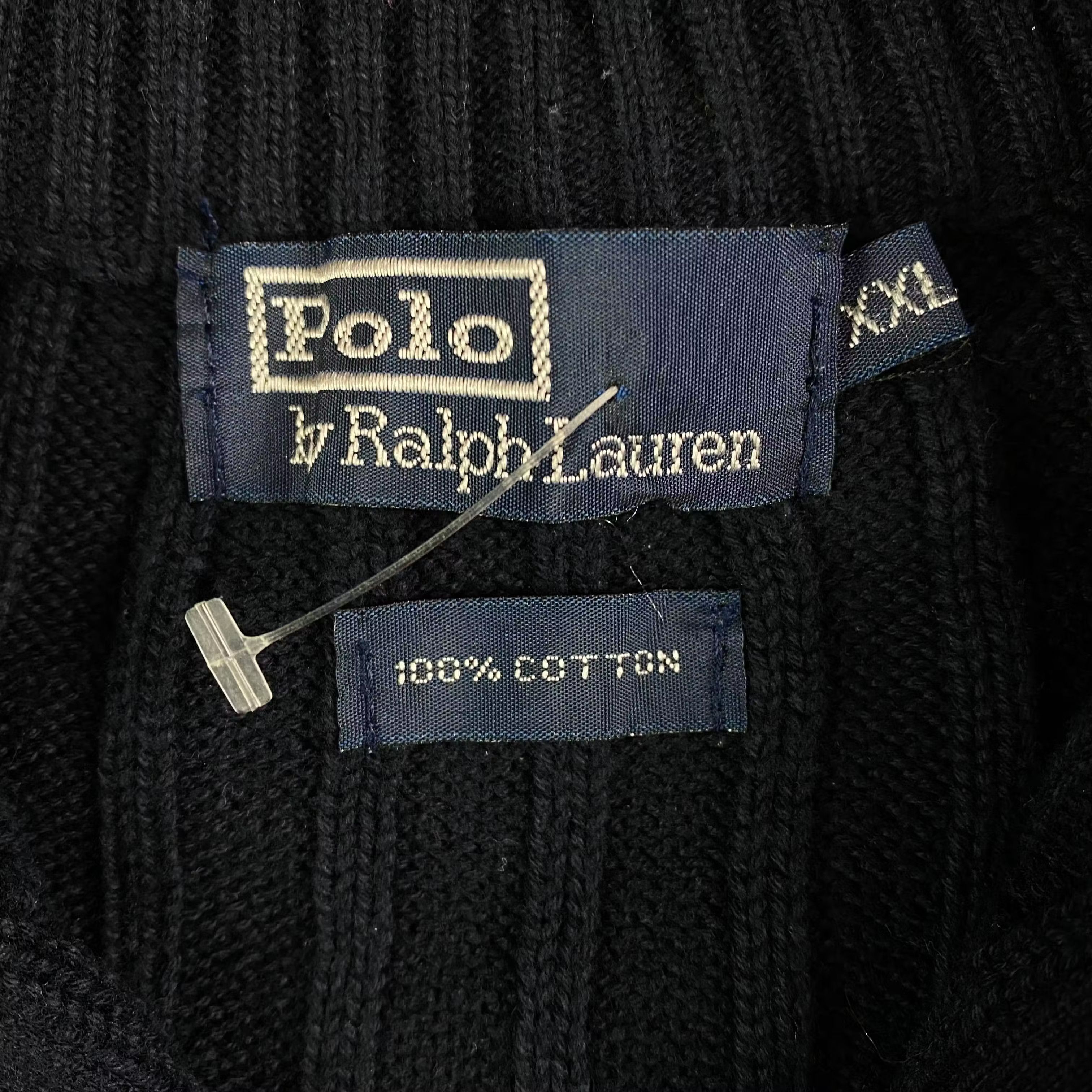 Polo Ralph Lauren × Ralph Lauren × Vintage Men’s Sweater 1/3 Zip Polo By Ralph Lauren Vintage Size XXL Size US XXL / EU 58 / 5 - 4 Thumbnail