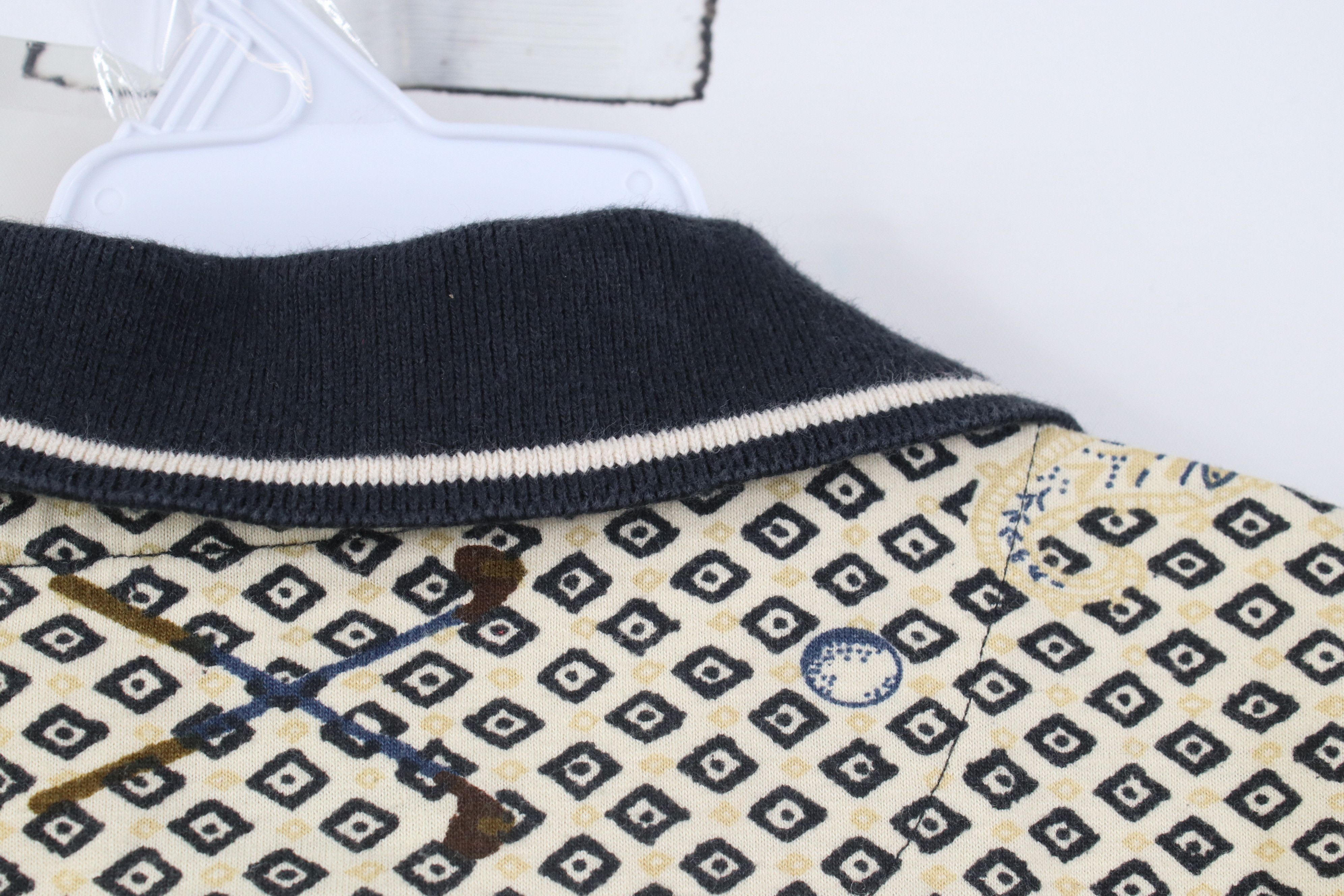 Vintage Vintage 90s Streetwear All Over Print Golf Polo Shirt Size US S / EU 44-46 / 1 - 10 Thumbnail