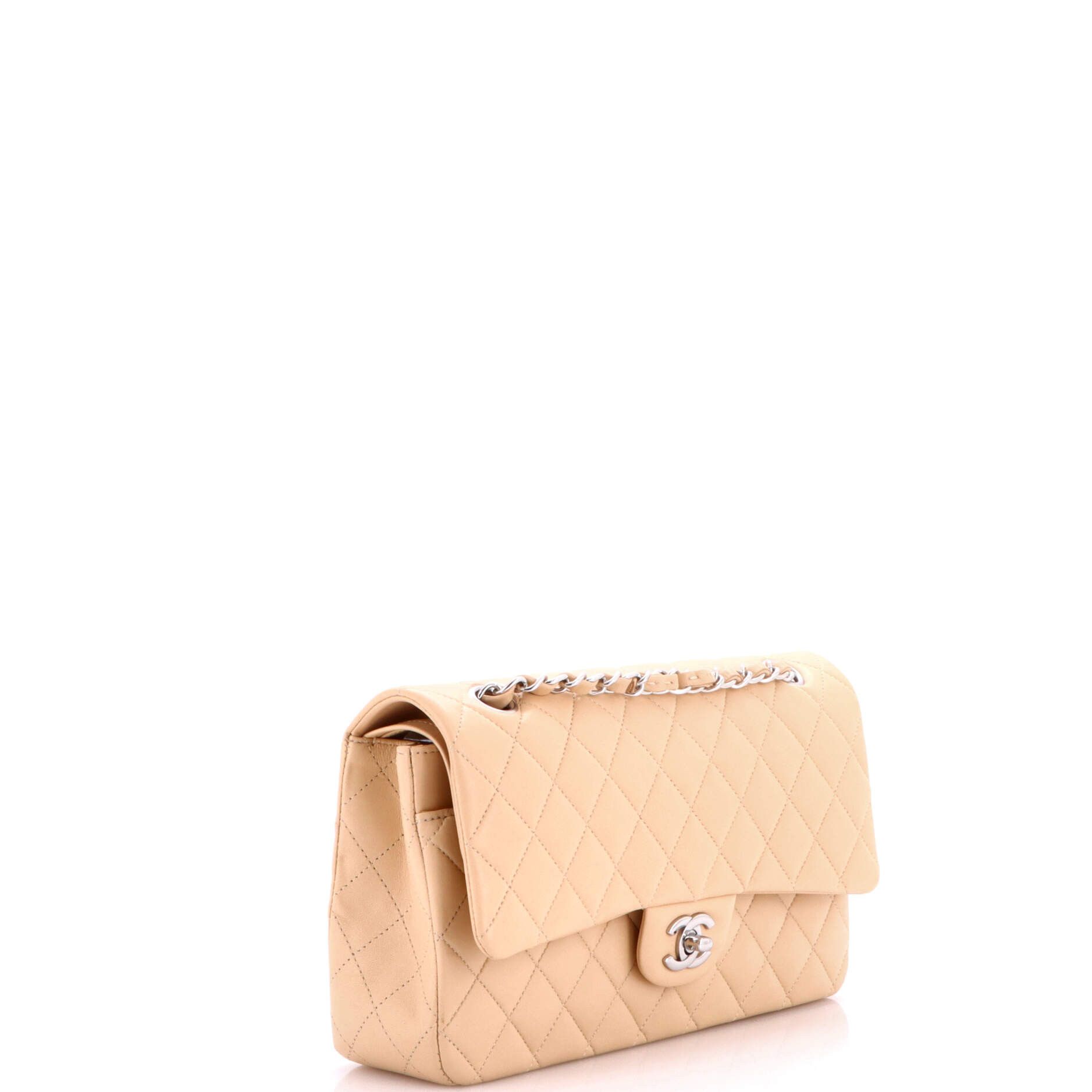 Chanel Classic Double Flap Bag Quilted Lambskin Medium Size ONE SIZE - 1 Thumbnail