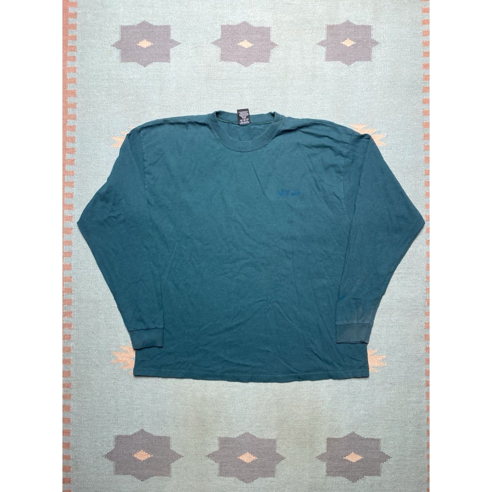 No Fear VINTAGE No Fear Long Sleeve T-Shirt 90s XL Blue Mens Double-Sided Logo Size US XL / EU 56 / 4 - 5 Thumbnail