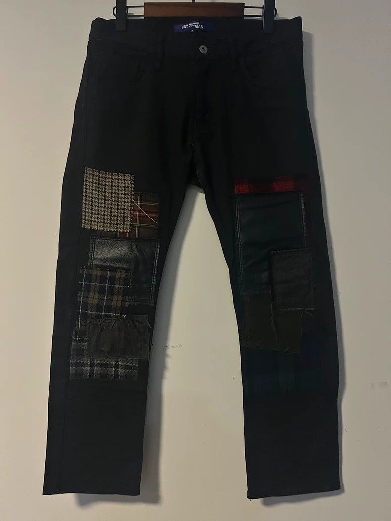 Junya Watanabe Junya Watanabe Leather Patchwork Pants M - dmc Size US 31 - 1 Thumbnail