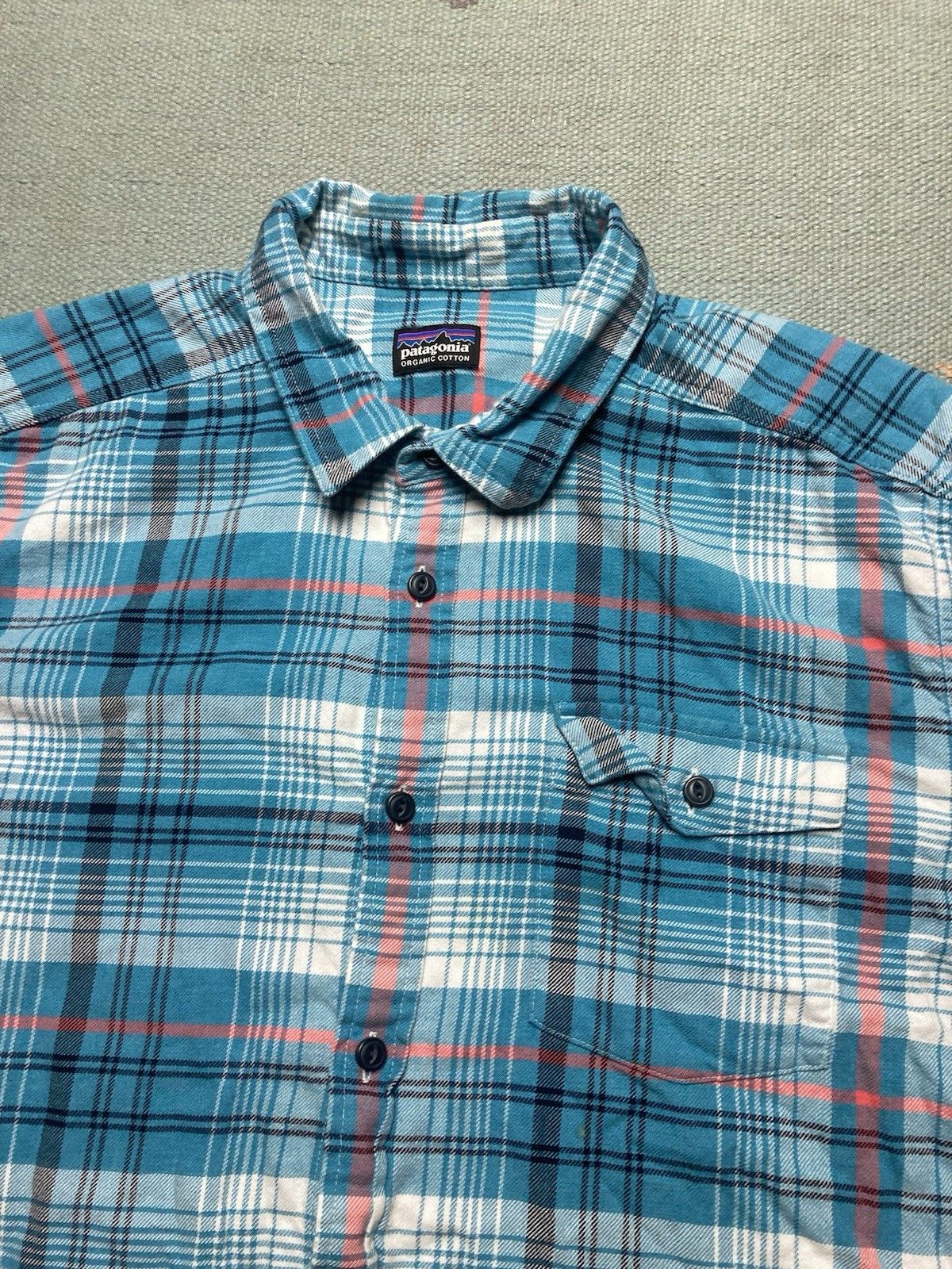 Vintage Patagonia organic cotton flannel shirt plaid soft hiking XL Size US XL / EU 56 / 4 - 3 Thumbnail