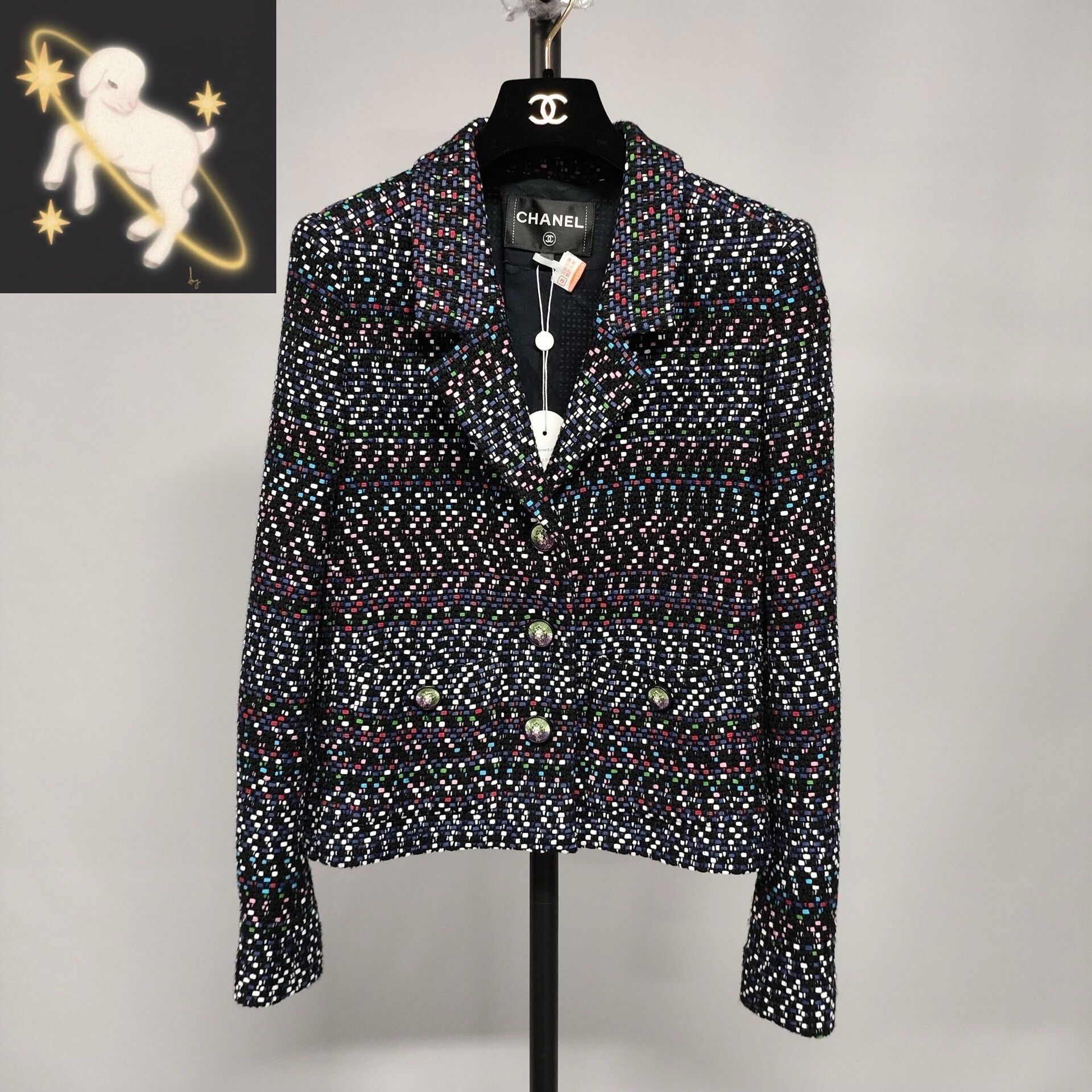 Chanel Chanel 17P Heavy Tweed Jacket Size XS / US 0-2 / IT 36-38 - 1 Thumbnail