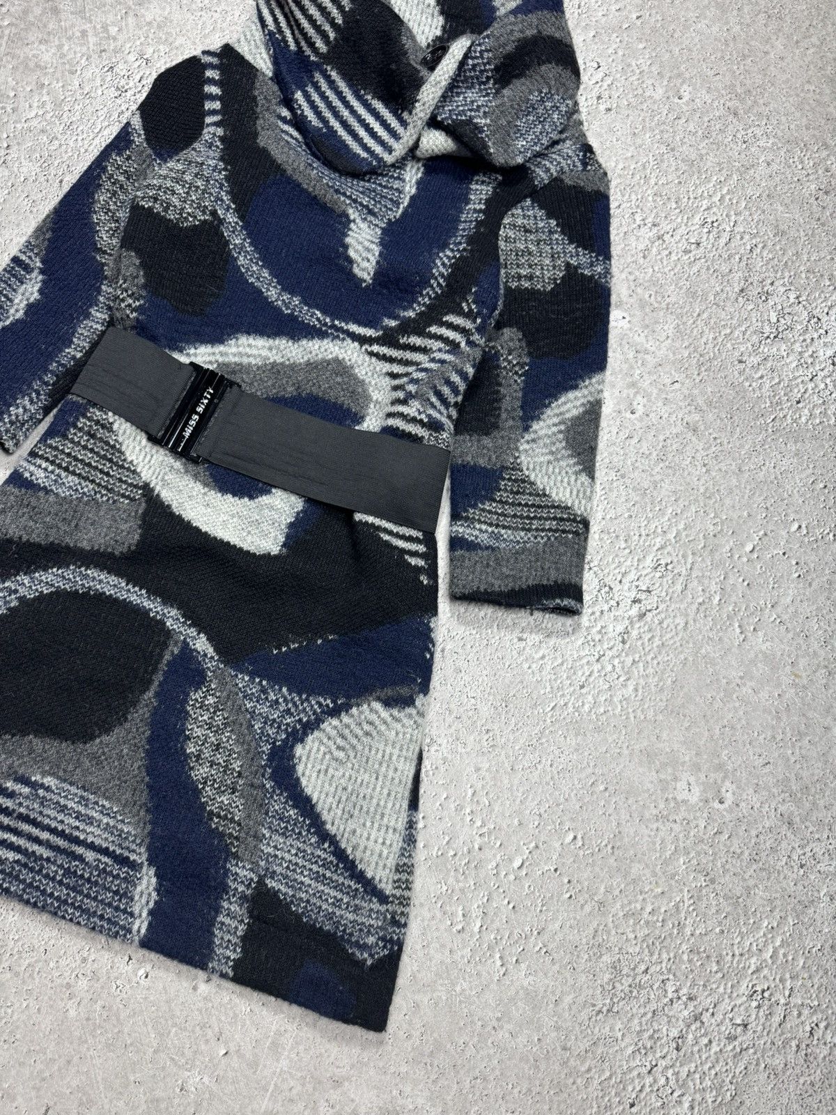 Miss Sixty Miss Sixty Knit Sweater Dress Wool Belted Made in Italy S Size S / US 4 / IT 40 - 2 Thumbnail