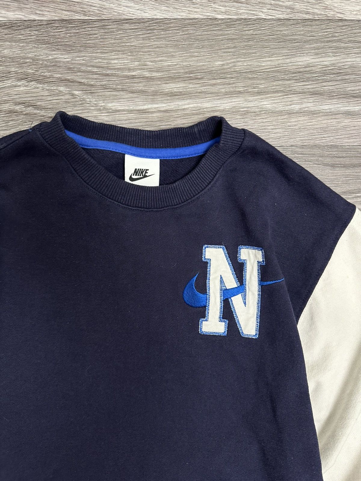 Nike NIKE RETRO STYLE SWOOSH LOGO Y2K 90’S CREWNECK COLLEGE CYBER Size US S / EU 44-46 / 1 - 2 Thumbnail