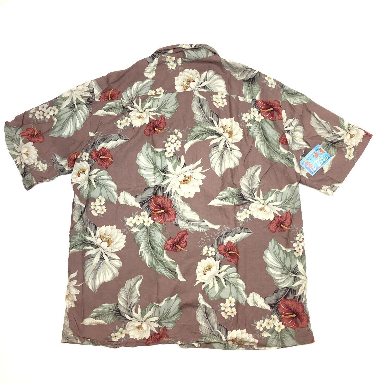 Vintage Vintage Iolani Hawaiian Floral Button Up Shirt Top Large Size US L / EU 52-54 / 3 - 4 Thumbnail