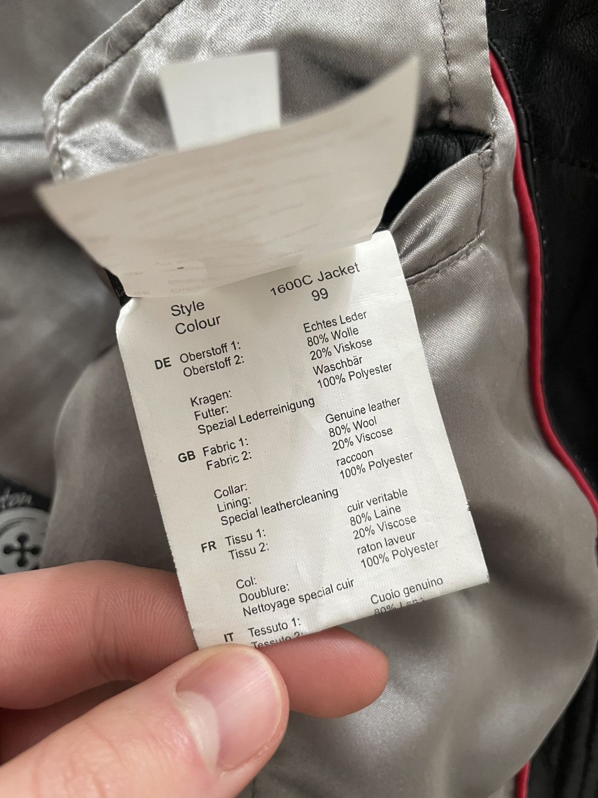 Vintage Leather Puffer Down Jacket (Frieda & Freddies New York) Size US S / EU 44-46 / 1 - 8 Thumbnail