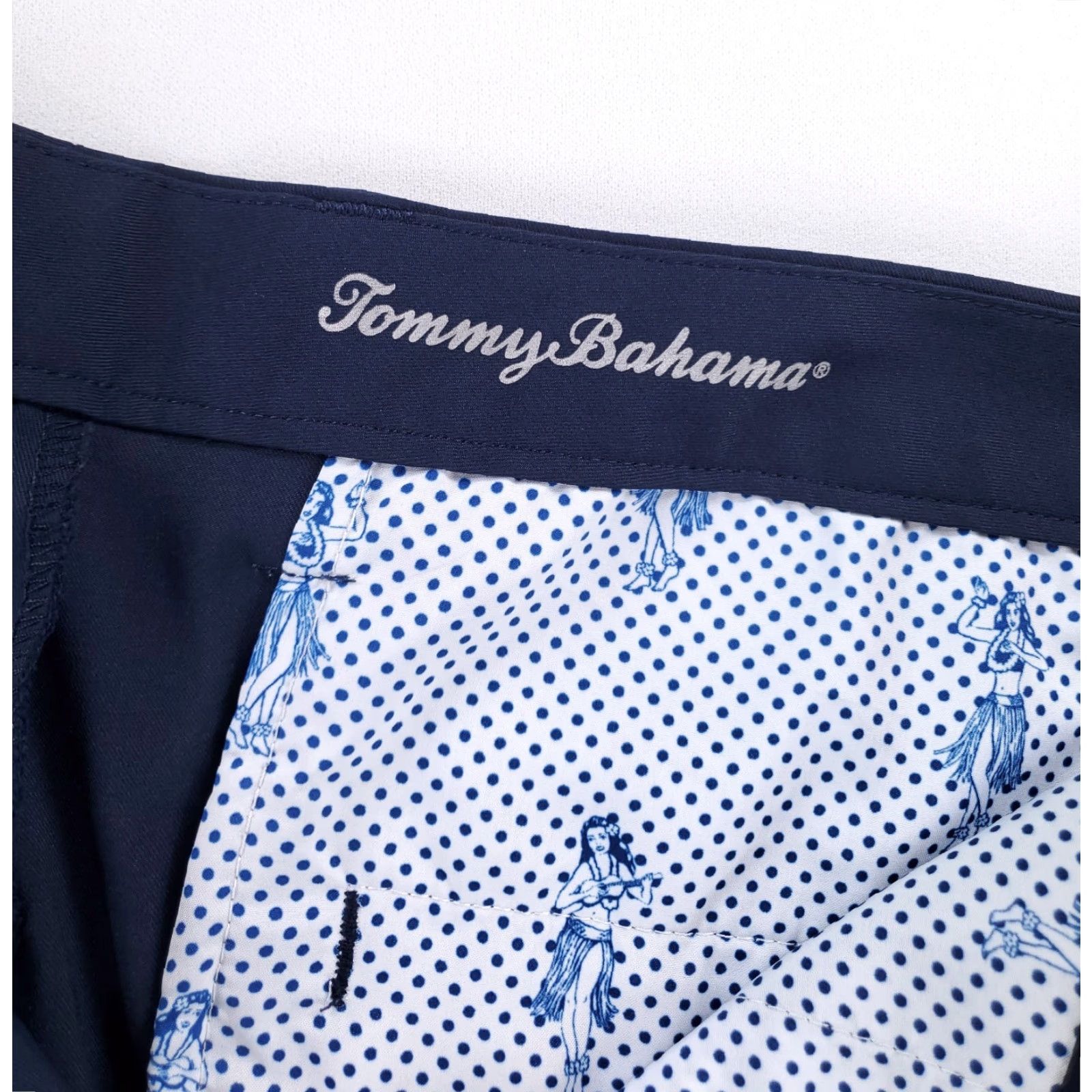 Tommy Bahama Tommy Bahama On Par Performance Golf Pants Blue Mens 40 x 28 Regular Chino Pants Men 40 28 Actual 38 x 30 Size US 40 / EU 56 - 2 Thumbnail