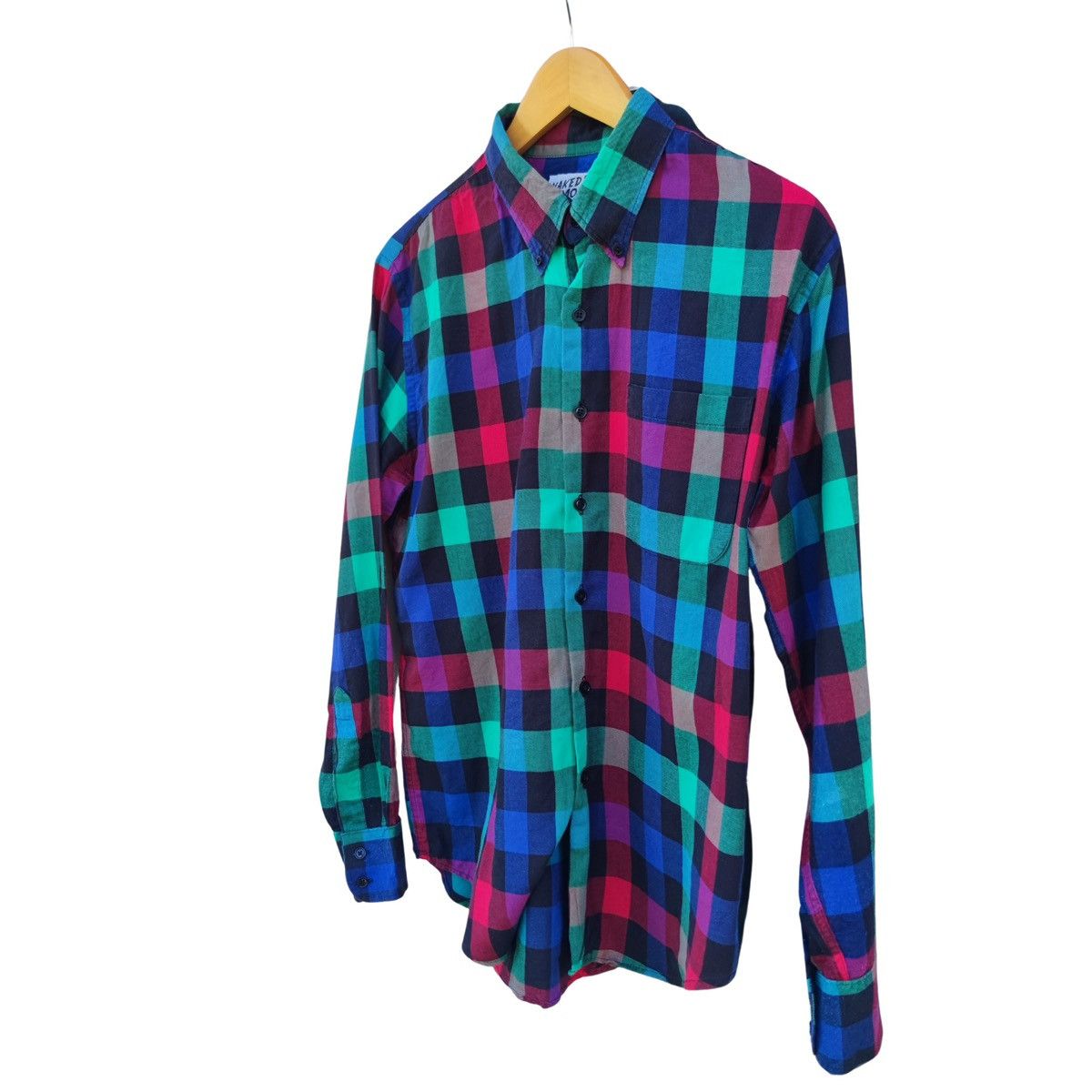 Naked & Famous Naked & Famous Colorful Plaid Button Up Shirt Size US M / EU 48-50 / 2 - 6 Thumbnail
