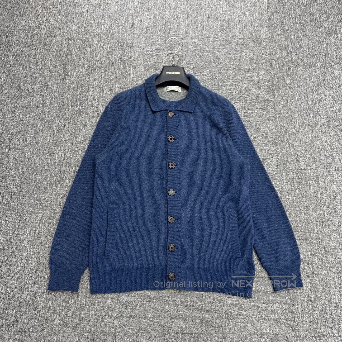 Brunello Cucinelli brunello cucinelli cashmere knit cardigan. Size US L / EU 52-54 / 3 - 1 Thumbnail