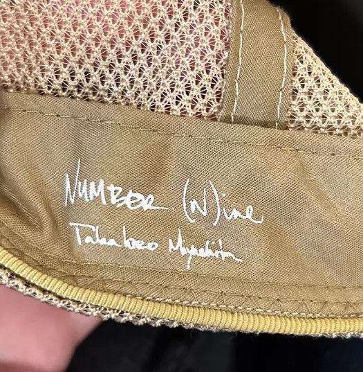 Number (N)ine Number (N)ine 2004AW Magazine Featured Thorn Baseball Cap Size ONE SIZE - 7 Thumbnail