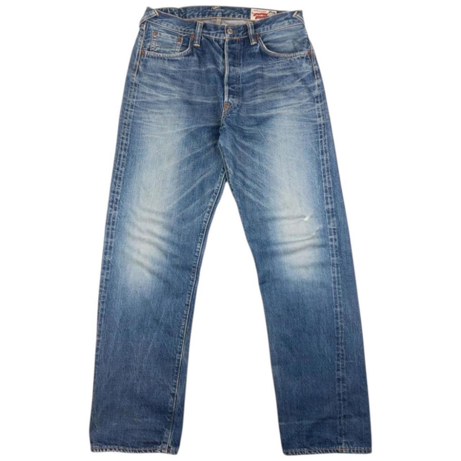 Evisu Vintage Evisu Painted Daicock Japanese Denim Jeans Size W32 Size US 32 / EU 48 - 4 Thumbnail