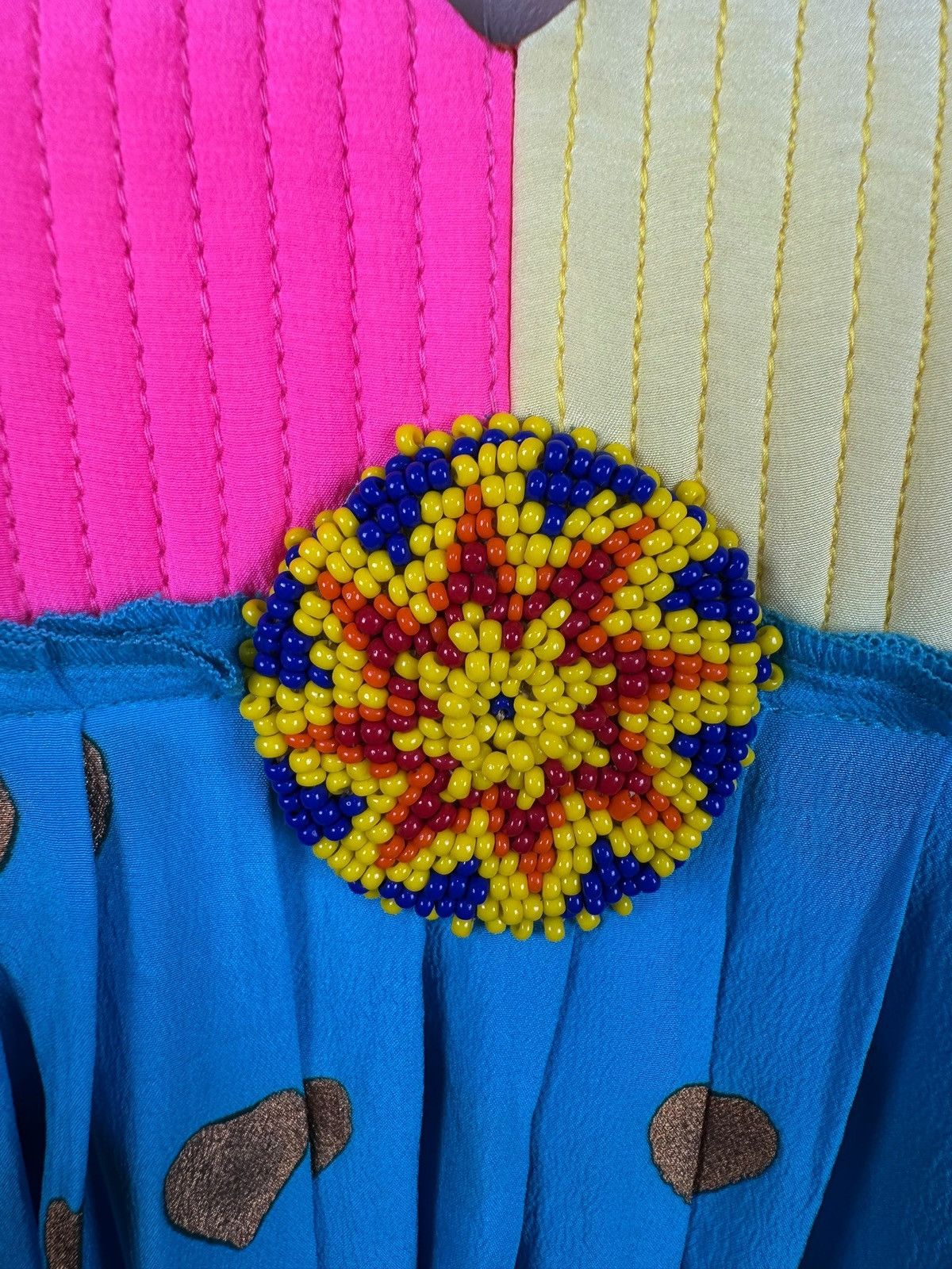 Manish Arora Manish Arora Silk Blouse Pleated Emblished Decor size XL Size XL / US 12-14 / IT 48-50 - 8 Thumbnail